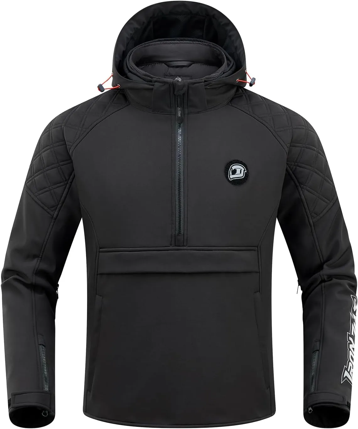 IRON JIA'S Motorradjacke Herren alle Jahreszeiten CE-geeignet,Motorrad jacke Winter mit CE-Schulterpolster und Ellbogen…