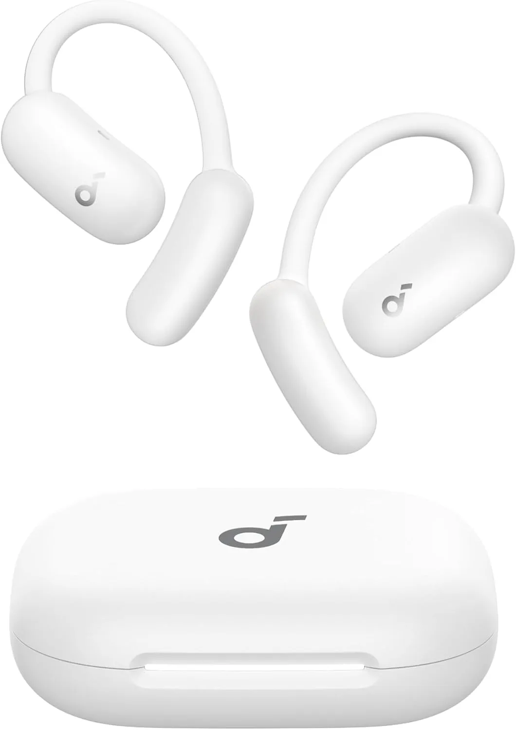 soundcore AeroFit 2 by Anker, Open-Ear Kopfhörer, KI-Übersetzung, anpassbare Ohrbügel, Fester Halt, tiefer Bass, Hi-Res…