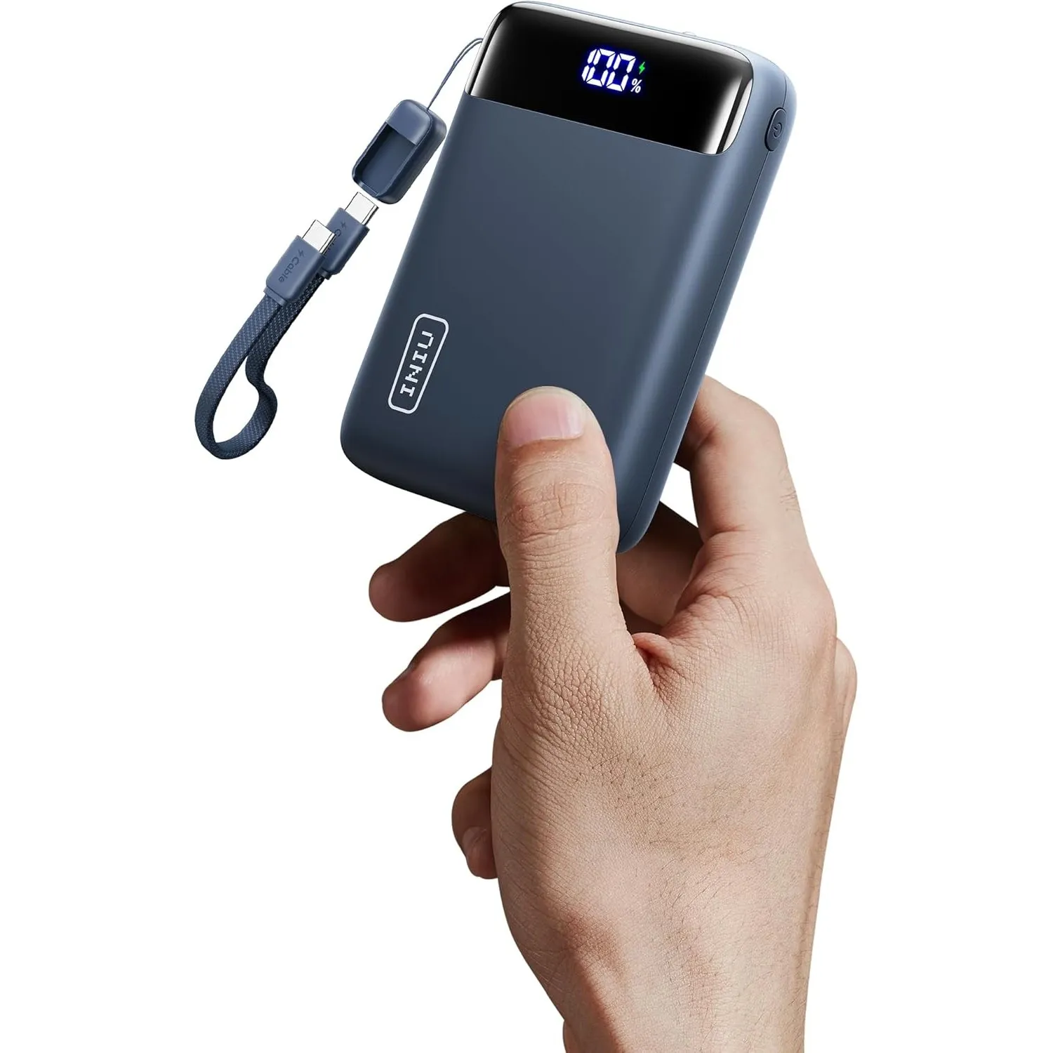 INIU 20000mAh Power Bank, Klein 22.5W Schnellladung Externe Handyakkus