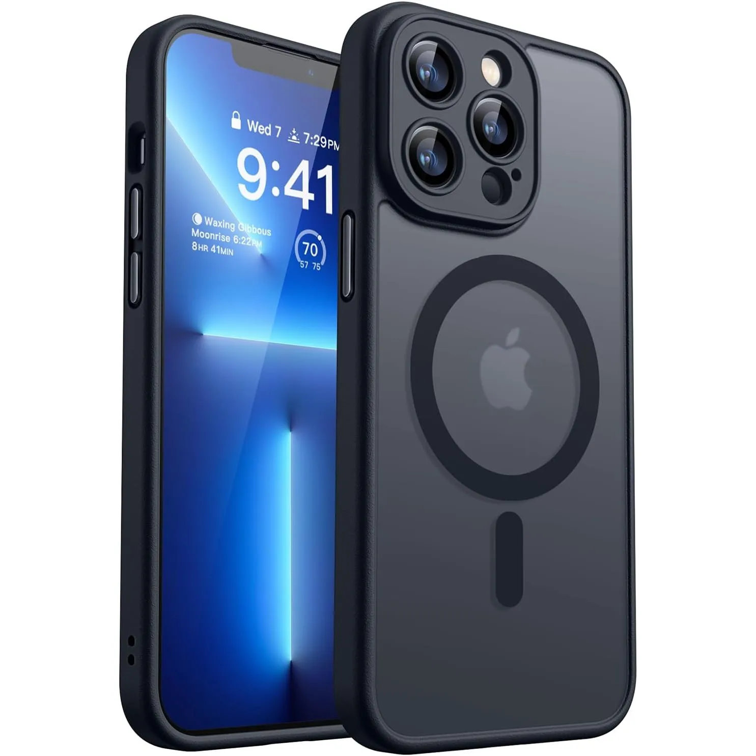 CANSHN 2024 Neu für iPhone 13 Pro Hülle mit Kameraschutz für Magsafe (TOP Militärschutz & Magnetkraft) Extrem Haltbarke…
