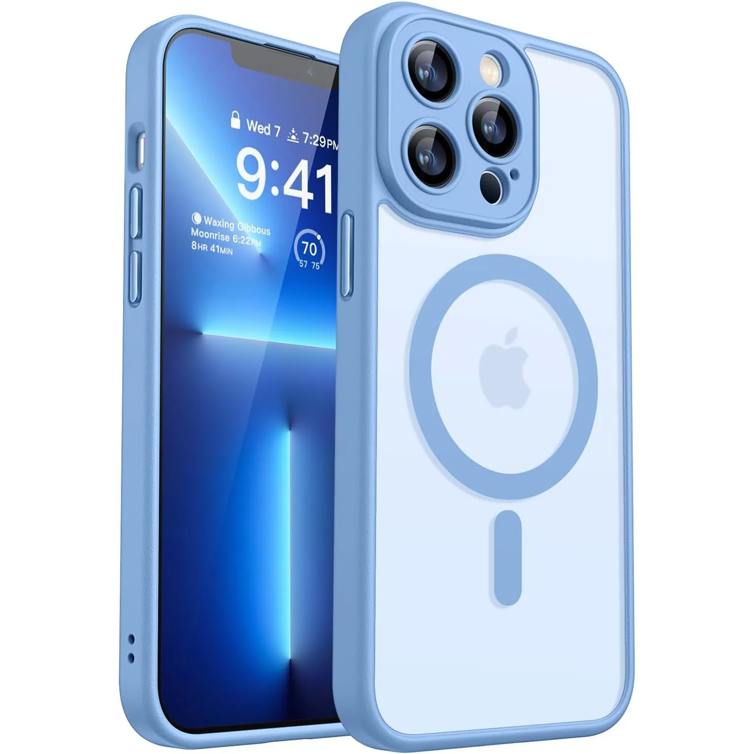 CANSHN 2024 Neu für iPhone 13 Pro Hülle mit Kameraschutz für Magsafe (TOP Militärschutz & Magnetkraft) Extrem Haltbarke…