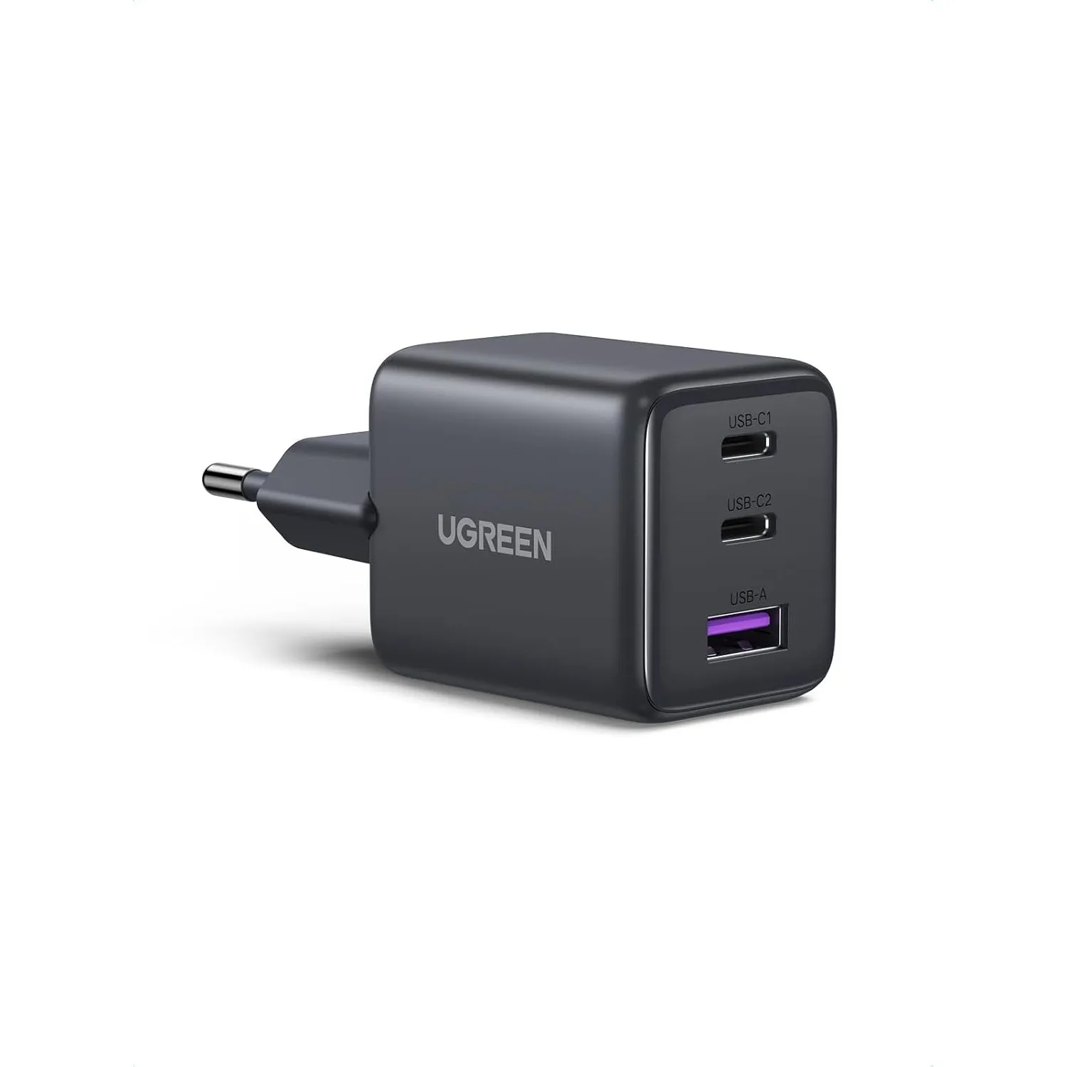 UGREEN USB C Ladegerät 30W, 3-Port GaN Netzteil, PD iPhone Chrager