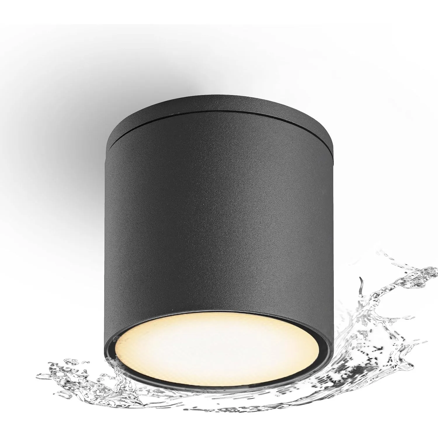 EBION Aufbauspot GU10 Aufbau Spots IP65 Wasserdicht,Anthrazit | Aufbauleuchte,Max 35W,Aluminium,FüR Bad, AußEn,Esszimme…
