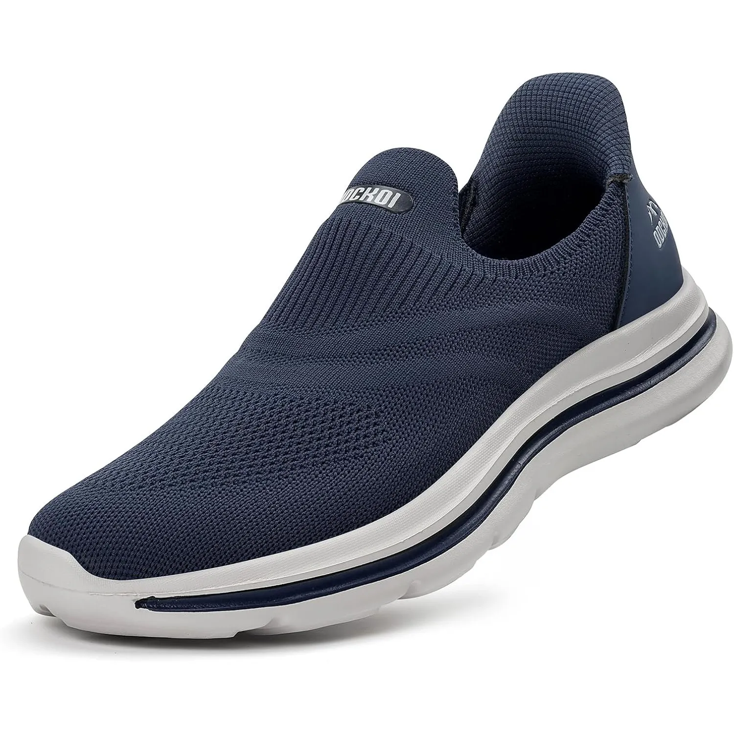 ODCKOI Slip On Sneaker Herren Ohne Schnürsenkel Schuhe Outdoor Sportschuhe Leichtgewichts Atmungsaktiv Hand-Free Freize…
