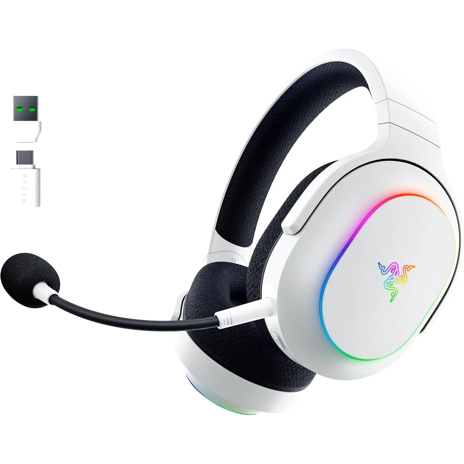 Razer Barracuda X Chroma - kabelloses Multiplattform-Gaming-Headset mit 6 Zonen Chroma RGB (SmartSwitch Hyperspeed & Bl…
