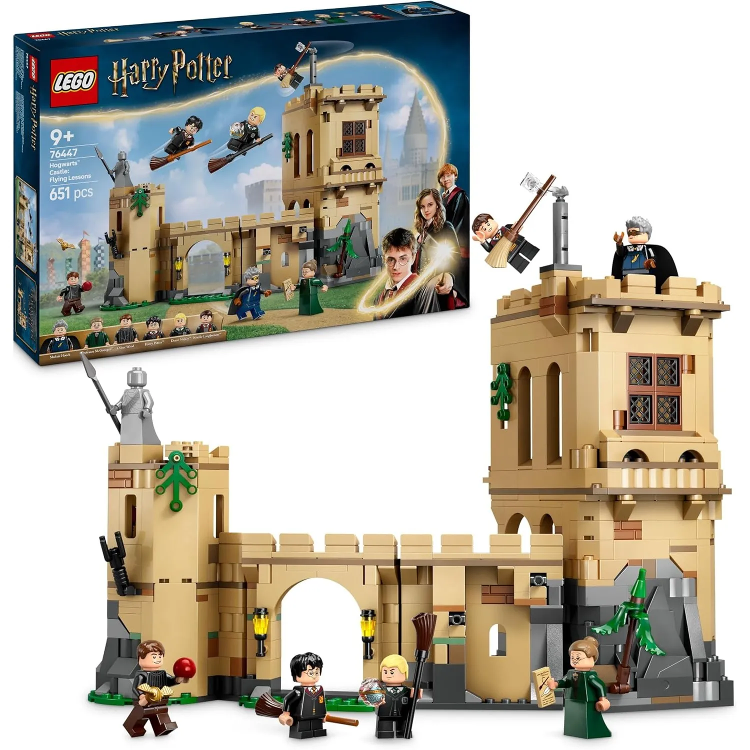 LEGO Harry Potter Schloss Hogwarts: Flugstunden 76447