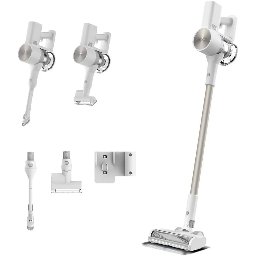 XIAOMI G20 Akku-Staubsauger, 25.000 Pa, 150 AW, bis zu 60 Min., LED-Licht | 5-Schicht-Filtration, 12-Zyklon-System, Ant…