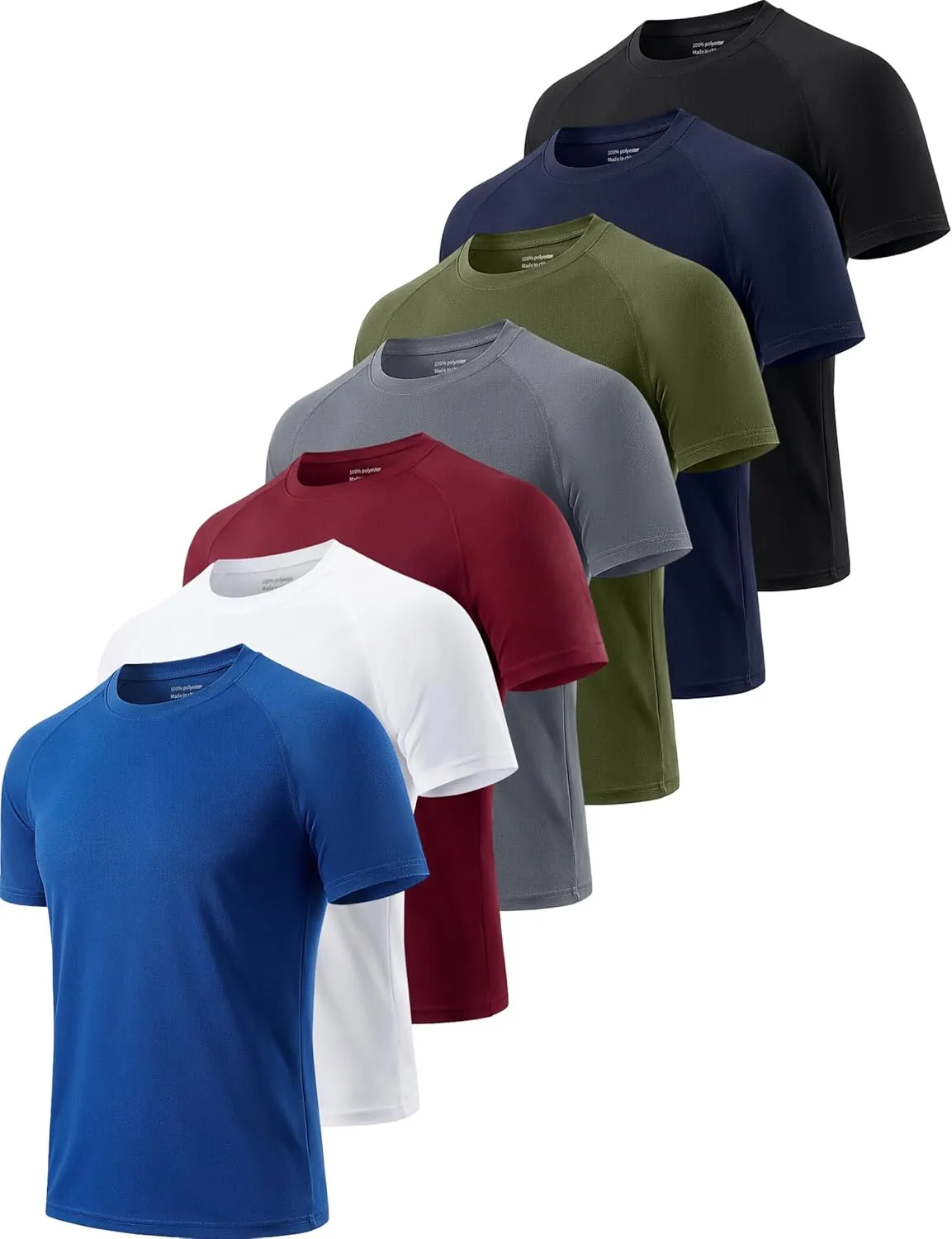 Cimic 1, 3, 5 or 7er Pack Sport Tshirts Herren Funktionsshirt Schnelltrocknend Atmungsaktive Trainingsshirt Fitness Lau…