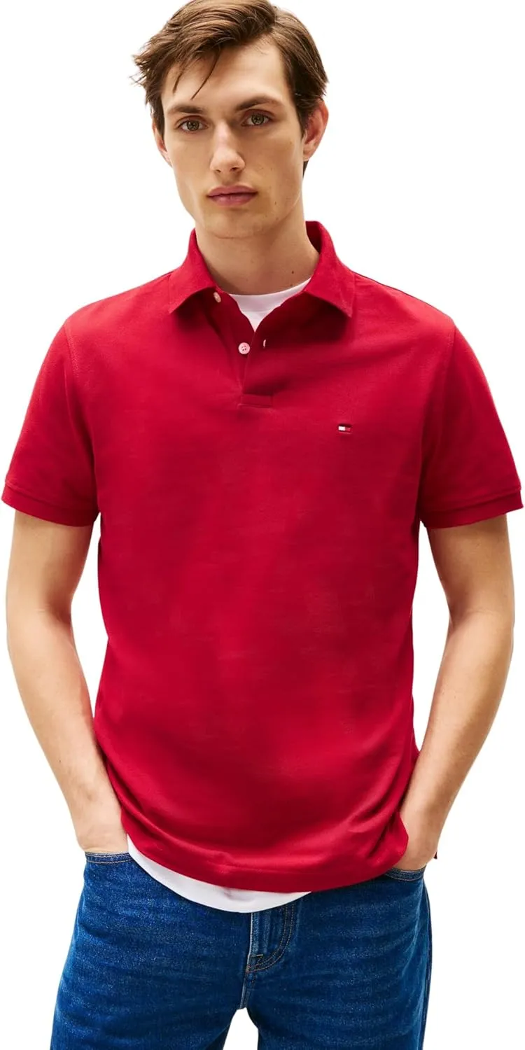Tommy Hilfiger Herren Poloshirt Kurzarm 1985 Regular Fit