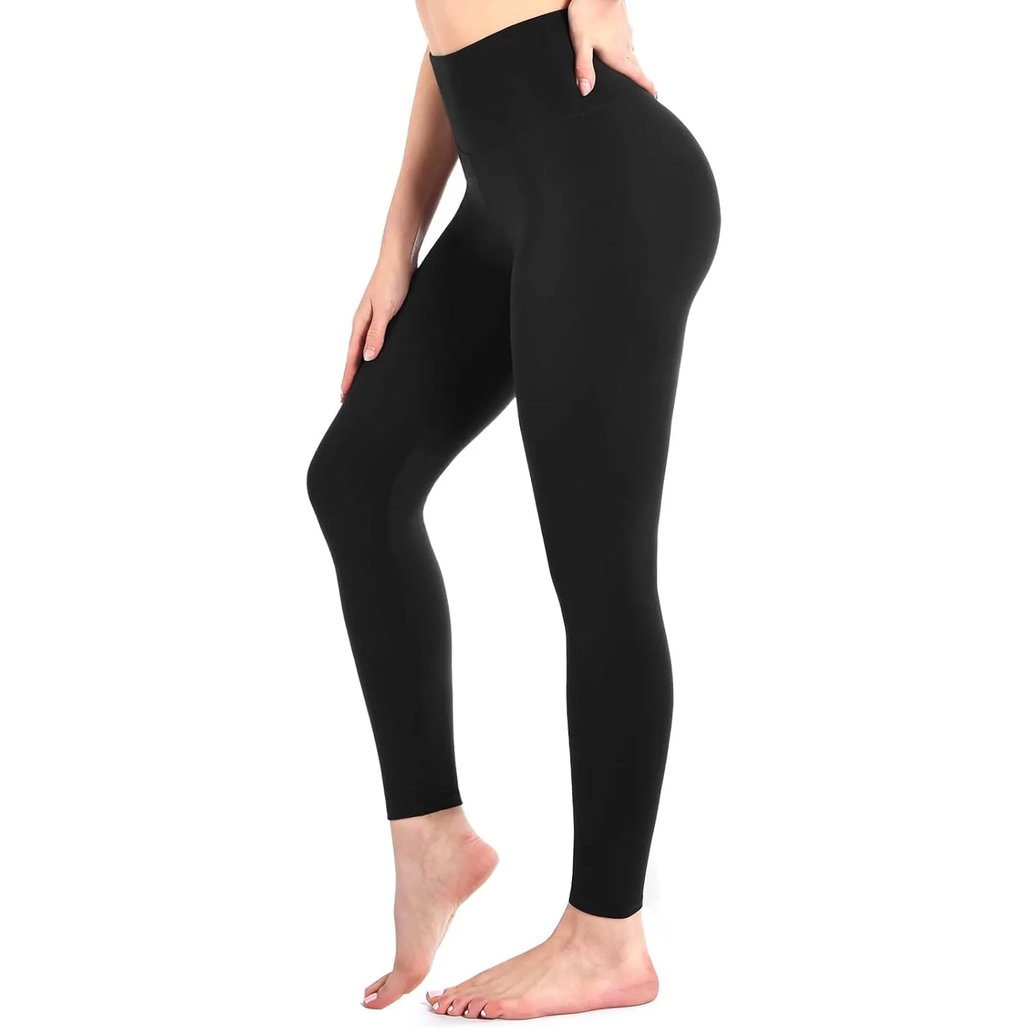 Hohe Taille weiche Leggings Damen