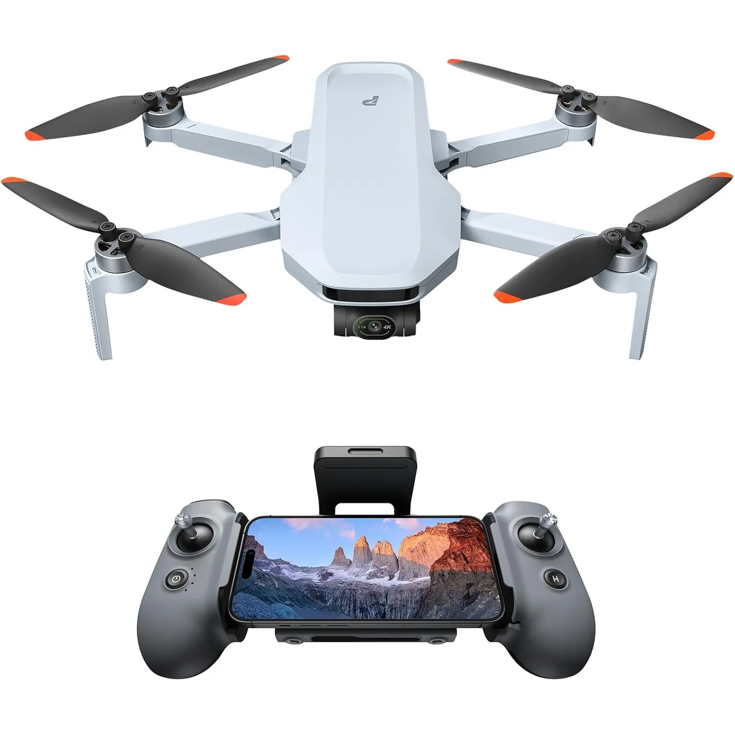 Potensic ATOM 2 GPS Drohne mit Kamera, 4K HDR-Video, 8K Foto, 10KM Übertragung, < 249g, 3-Achsen-Gimbal, AI-Folgen/AI-N…