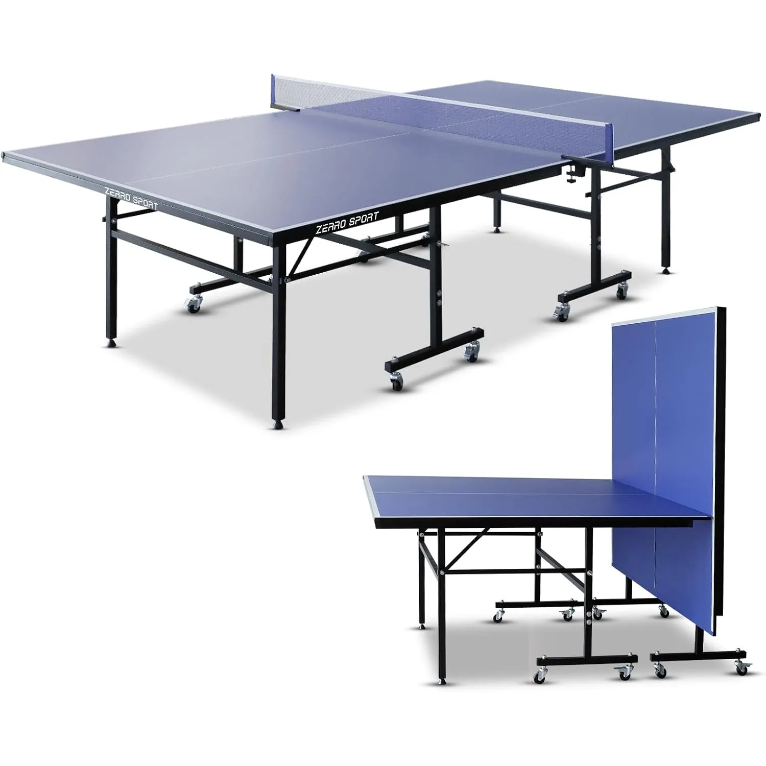 ZERRO Tischtennisplatte oder Mini Tischtennisplatte Klappbar Indoor | Tischtennisplatte 274x152.5x76cm, Mini Tischtenni…