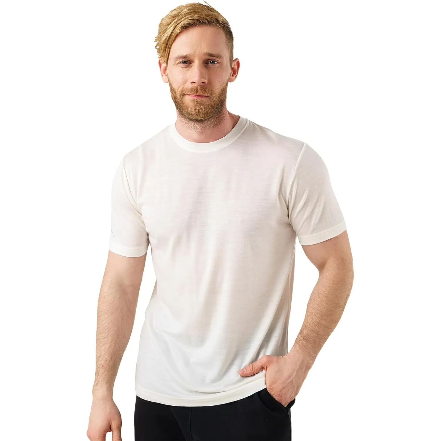 Merino.tech 100% Merino T-Shirt Herren Kurzarm Sport & Outdoor | Kratzfreies Shirt, geruchshemmend Baselayer, atmungsak…
