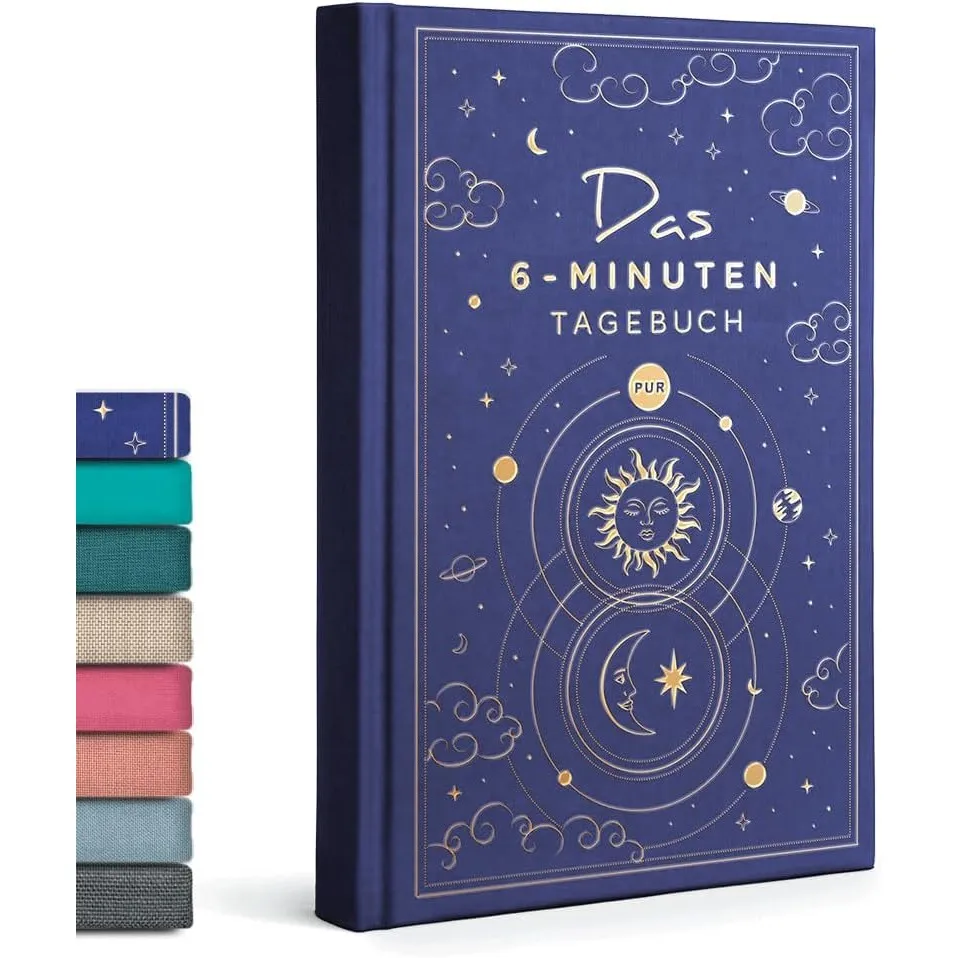 6-Minuten® Tagebuch für Erwachsene 2026 (Das Original) – Mehr Achtsamkeit, Resilienz & Selbstliebe – Dankbarkeitstagebu…