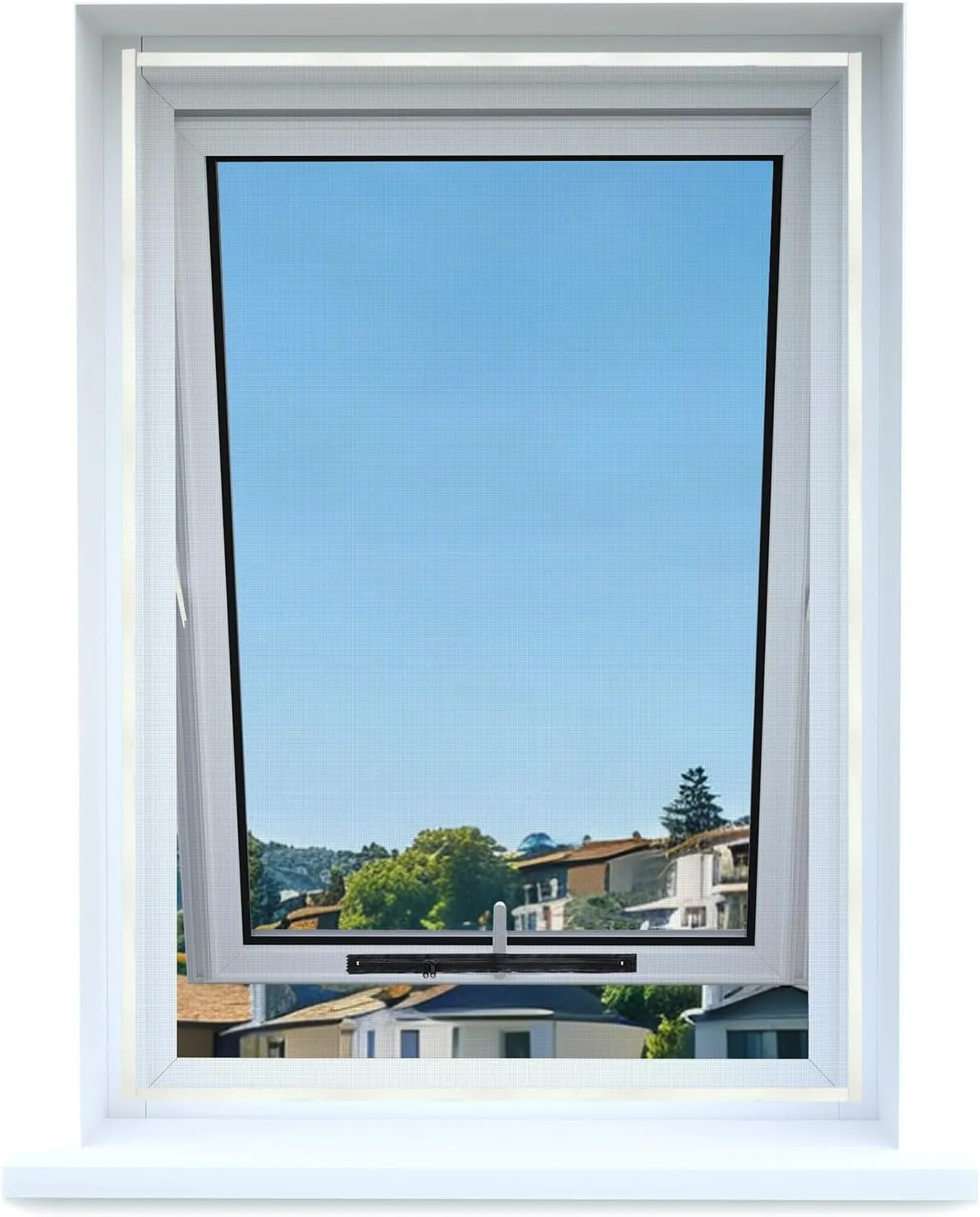 Apalus Roof Window Fly Screen - Cut to Size Fly Net, Mosquito Net & Mosquito Net for Folding Windows, Insect Protection…