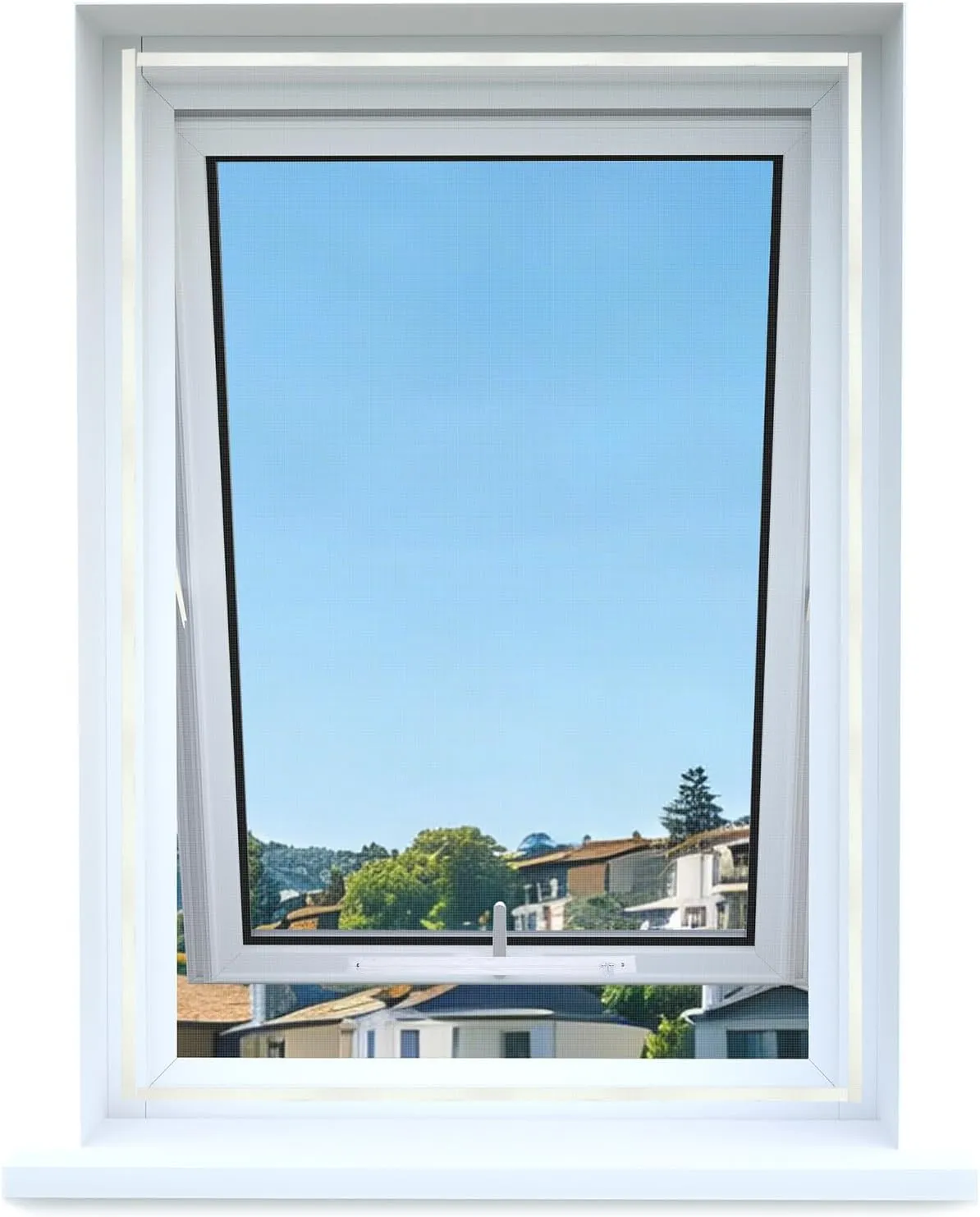 Apalus Roof Window Fly Screen - Cut to Size Fly Net, Mosquito Net & Mosquito Net for Folding Windows, Insect Protection…