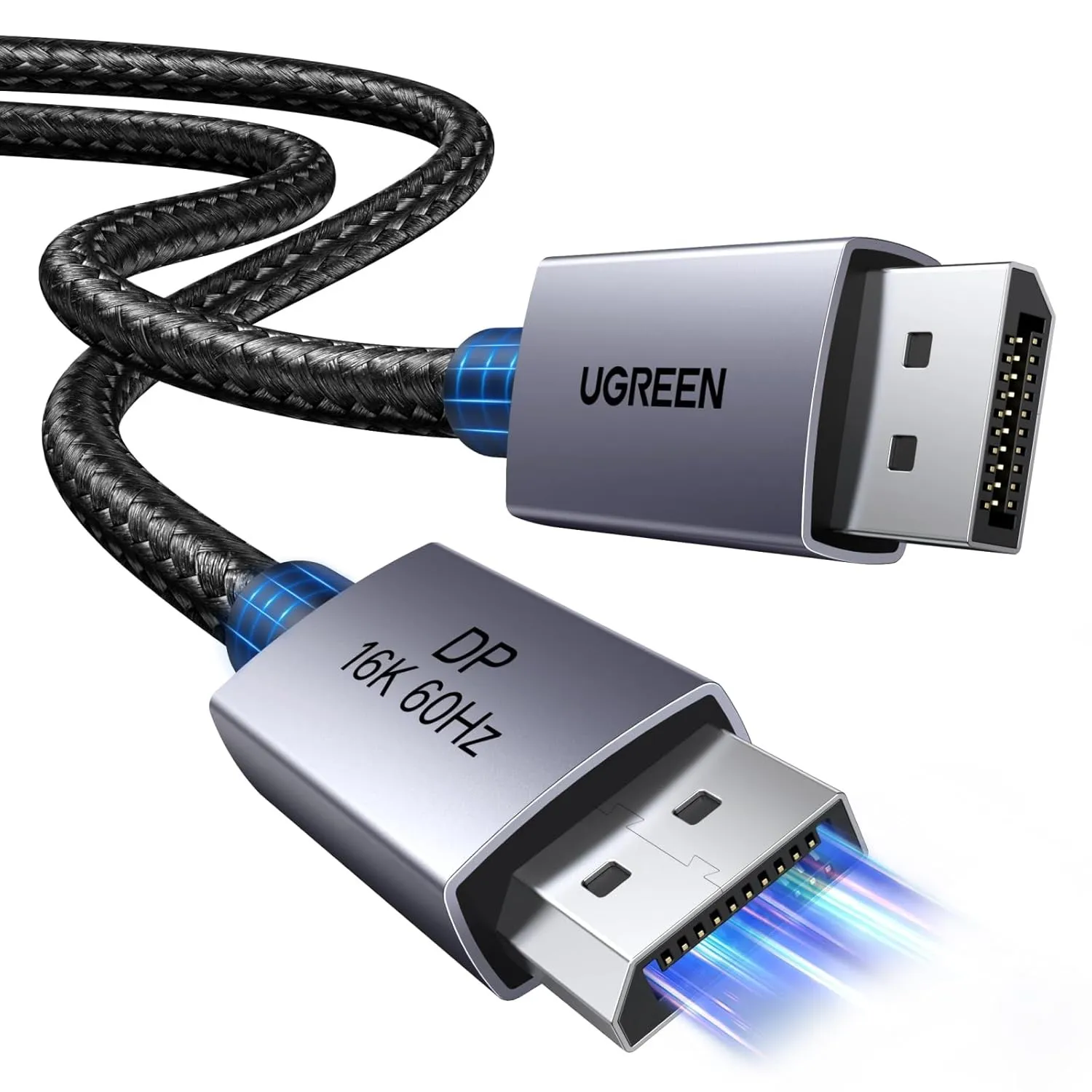UGREEN 16K Displayport Kabel 2.1 16K 10K 60Hz 8K 120Hz 4K 240Hz 165Hz (1M)