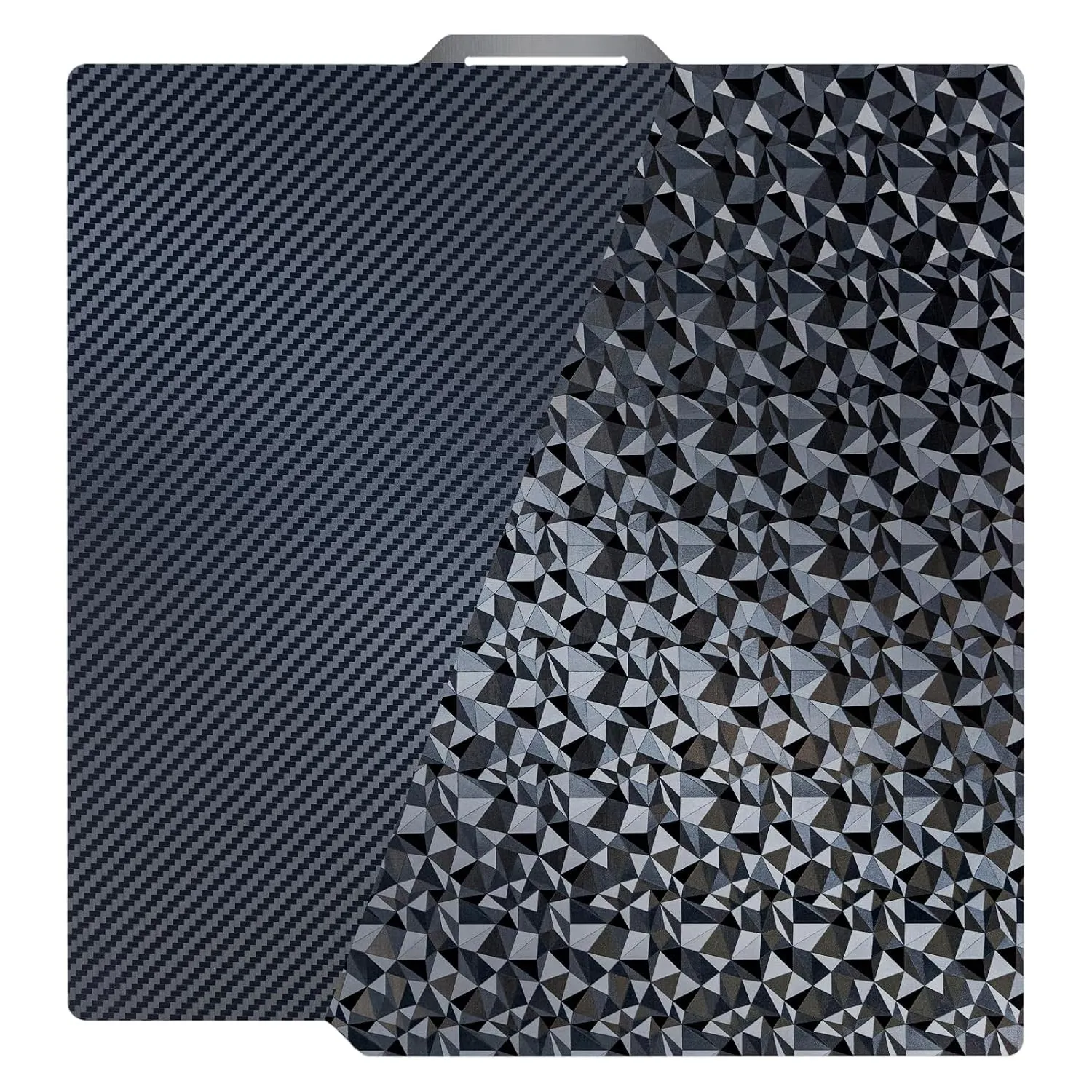 PET(Carbon)+ PEO(Diamond) Bambulab Build Plate 257x257mm, 3D Doppelseitige Druck Federstahl für Bambu Lab X2D X1 X1C X1…