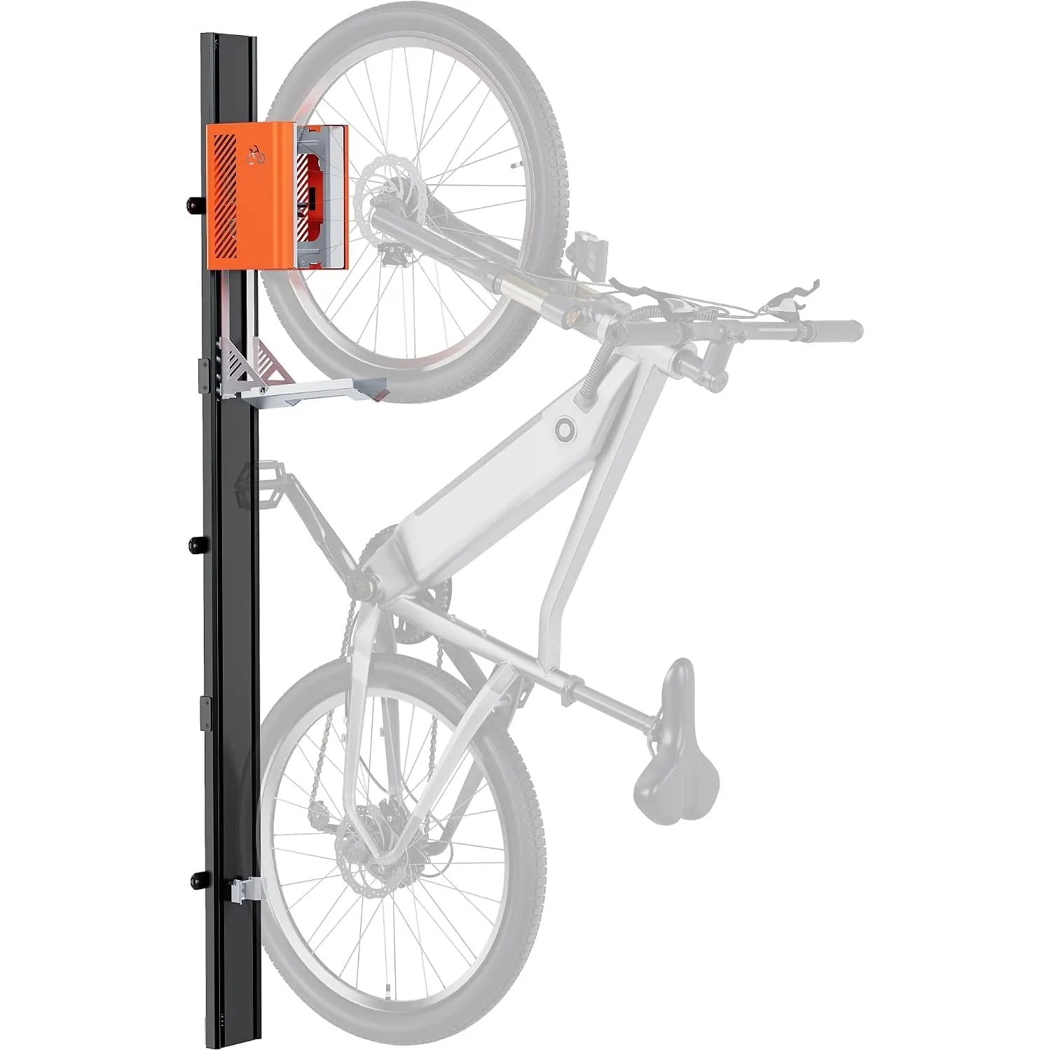 monTEK Automatischer Fahrradlift, bis 32 kg, für 24–29" Räder & E-Bikes