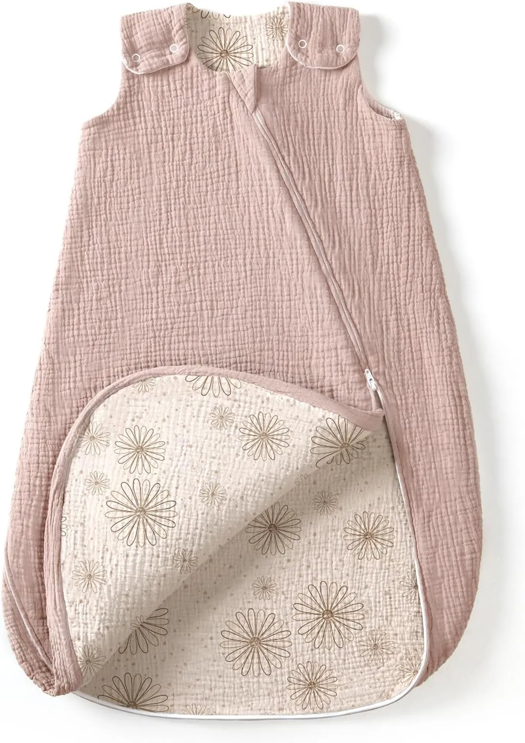 lulumoon Baby Sleeping Bag for 3-9 Months: Muslin Sleeping Bag Baby for Boys and Girls - Cotton Baby Sleeping Bag for 7…