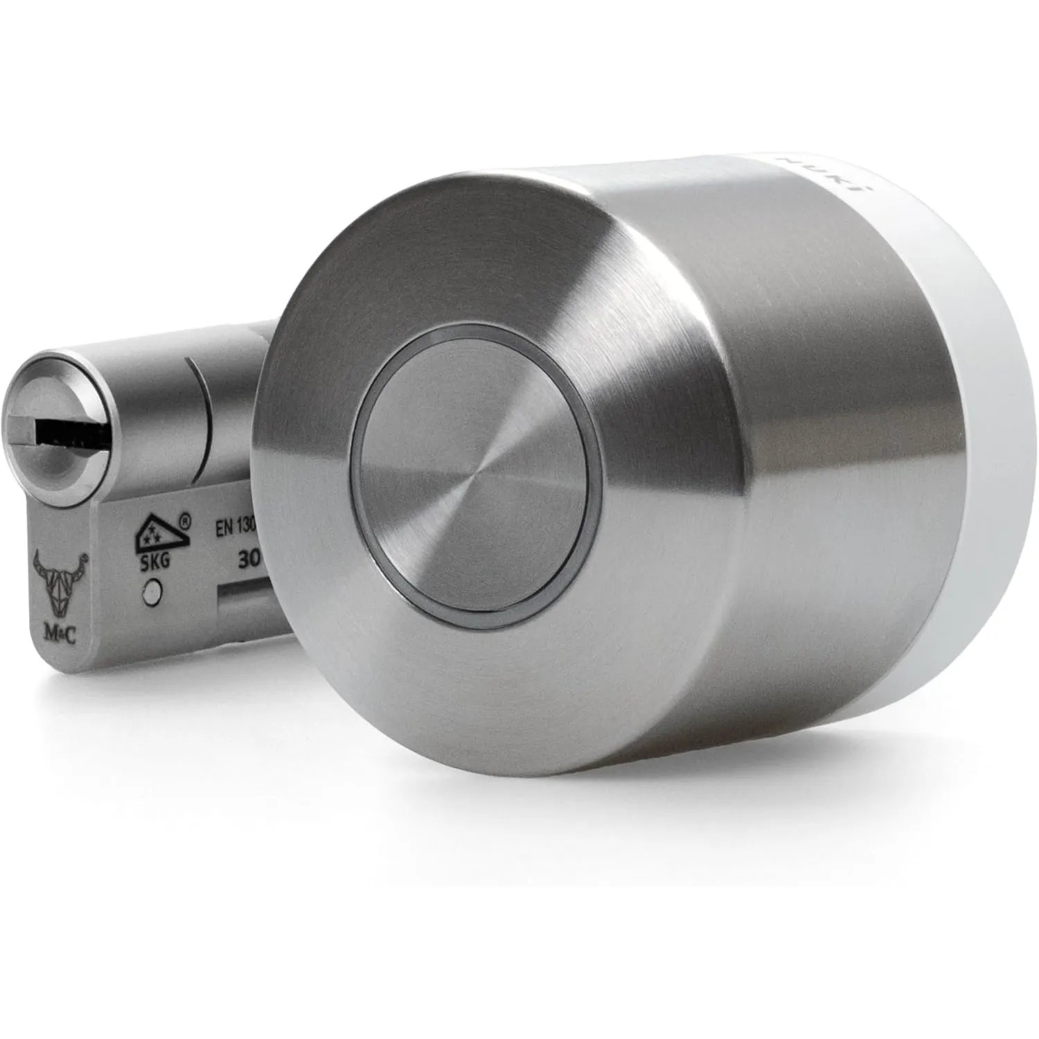 Nuki Smart Lock Ultra, elektronisches Türschloss mit Bluetooth, WLAN & Matter, für mühelose Integration ins Smart Home,…