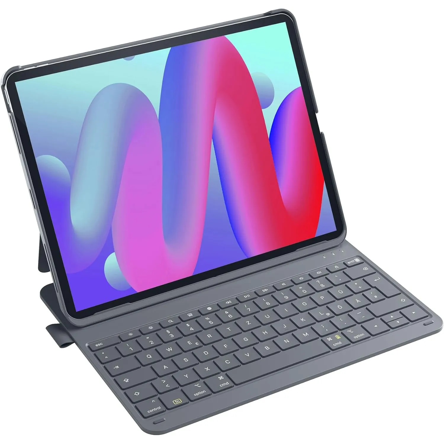 Inateck Hülle mit Tastatur für iPad Air 13 M4 2026/M3/M2, Ultraleicht 574g