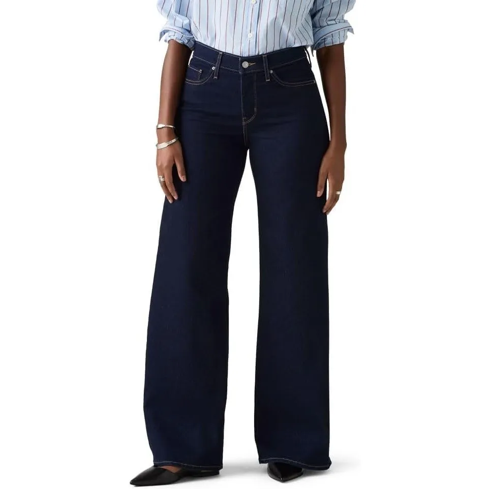 Levi's Damen 318 Shaping Wide Leg Jeans