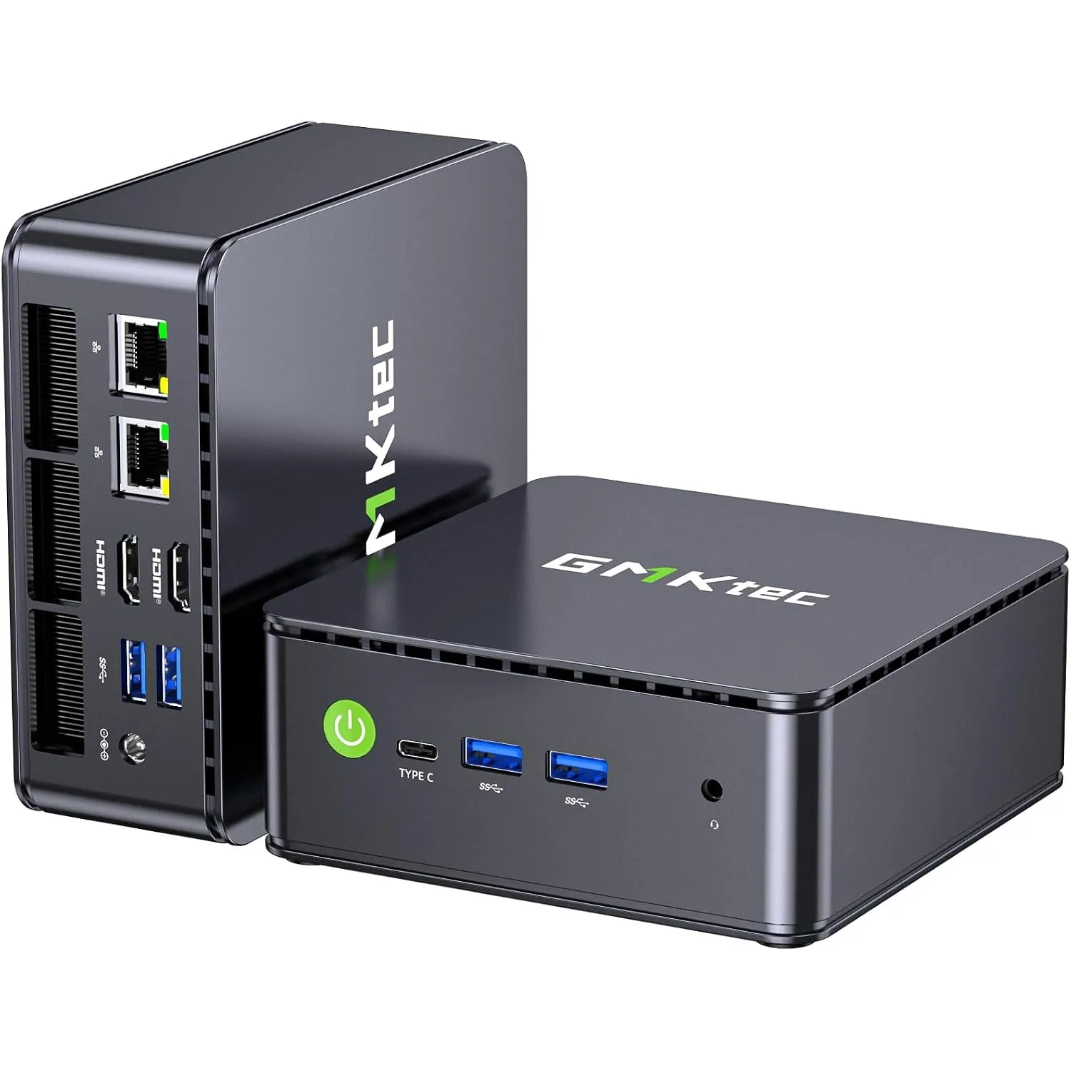 GMKtec Dual 2.5G NIC Mini-PC G11 AMD Ryzen Embedded R2514 (Schlägt 4300U/3500U/N150), 16GB DDR4 (Dual Channel), 512GB P…