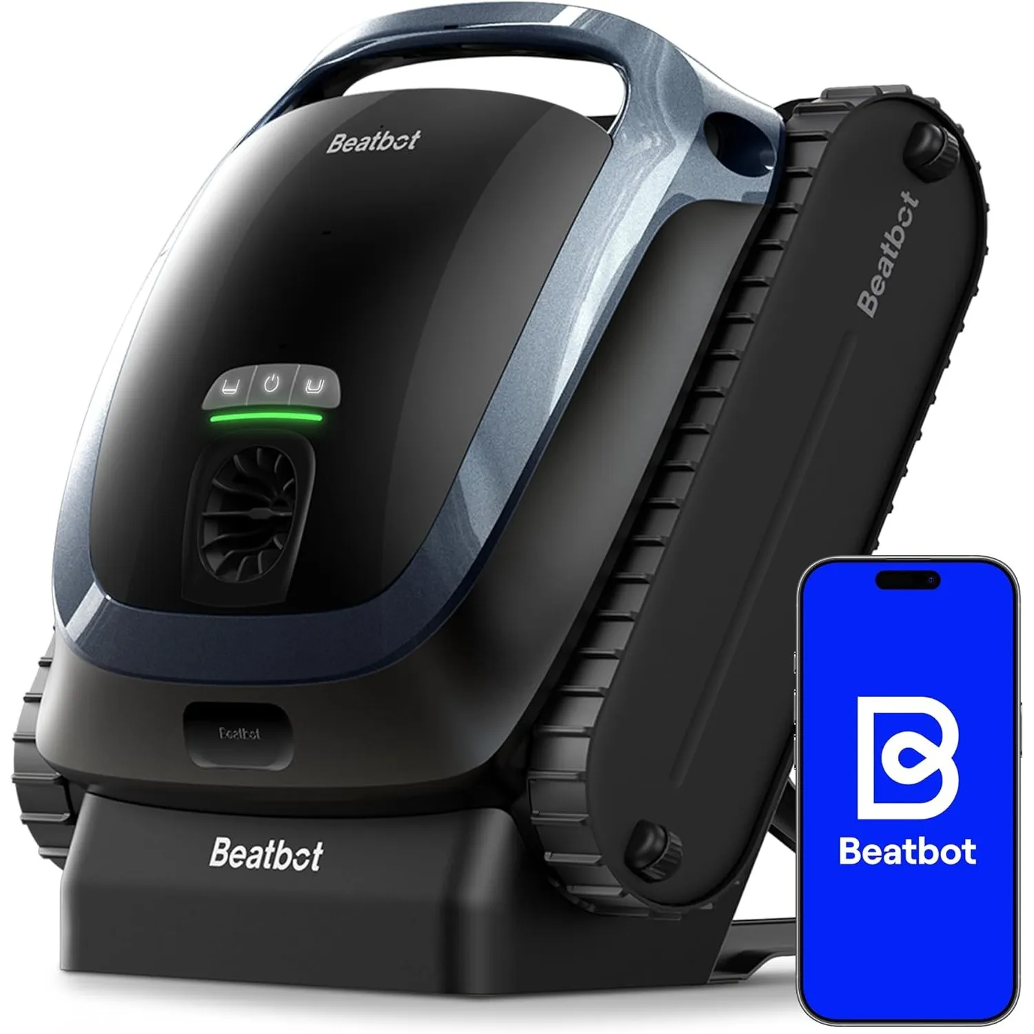 Beatbot AquaSense 2 Poolroboter, Akku Poolsauger mit Oberflächen-Parkfunktion, Poolreiniger Boden und Wand, Doppelte Re…