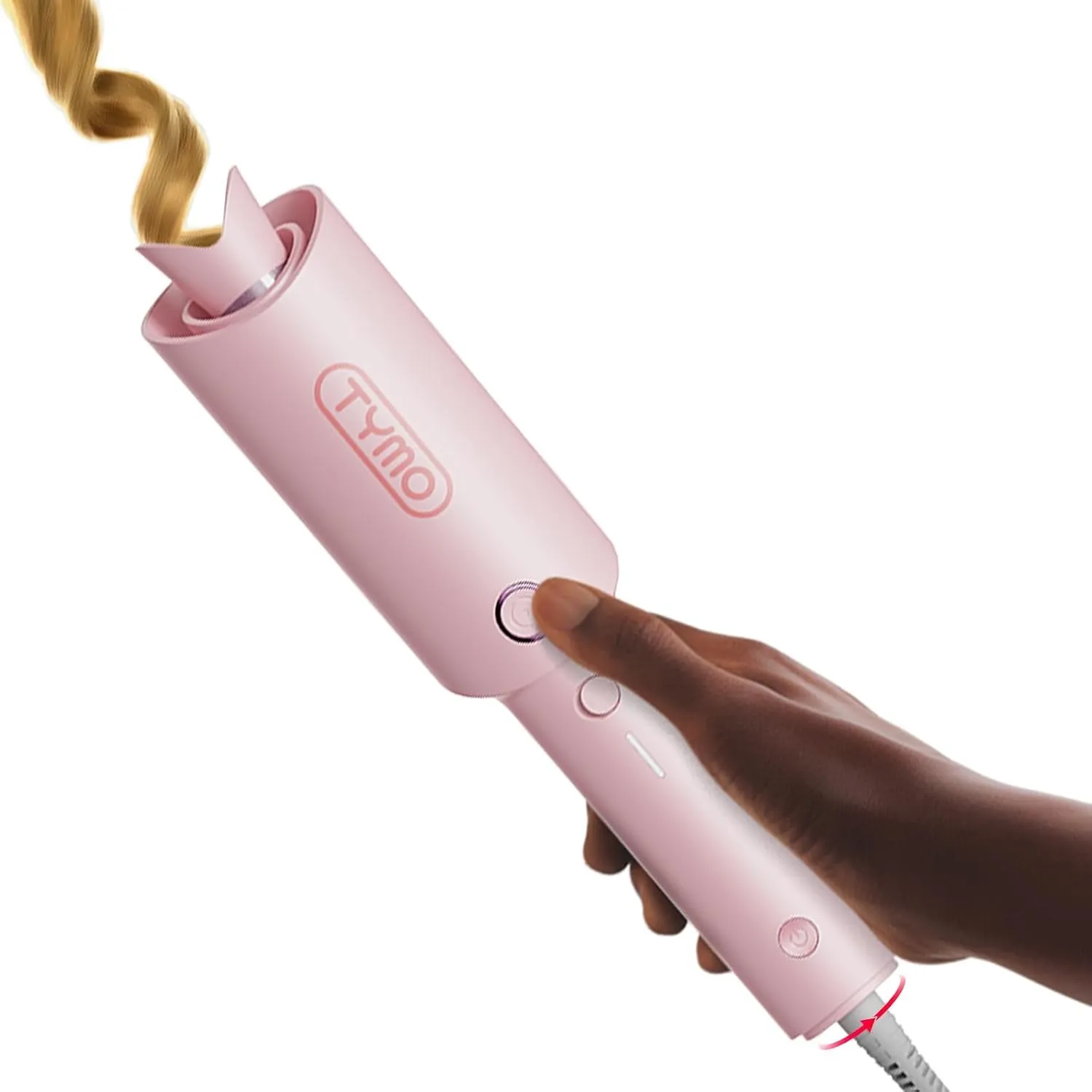 TYMO CURLPRO Lockenstab Automatisch - Hitzeschutz Beach Waves Lockenstäbe 25mm mit 3 Temperaturstufen, 160-210℃, Automa…