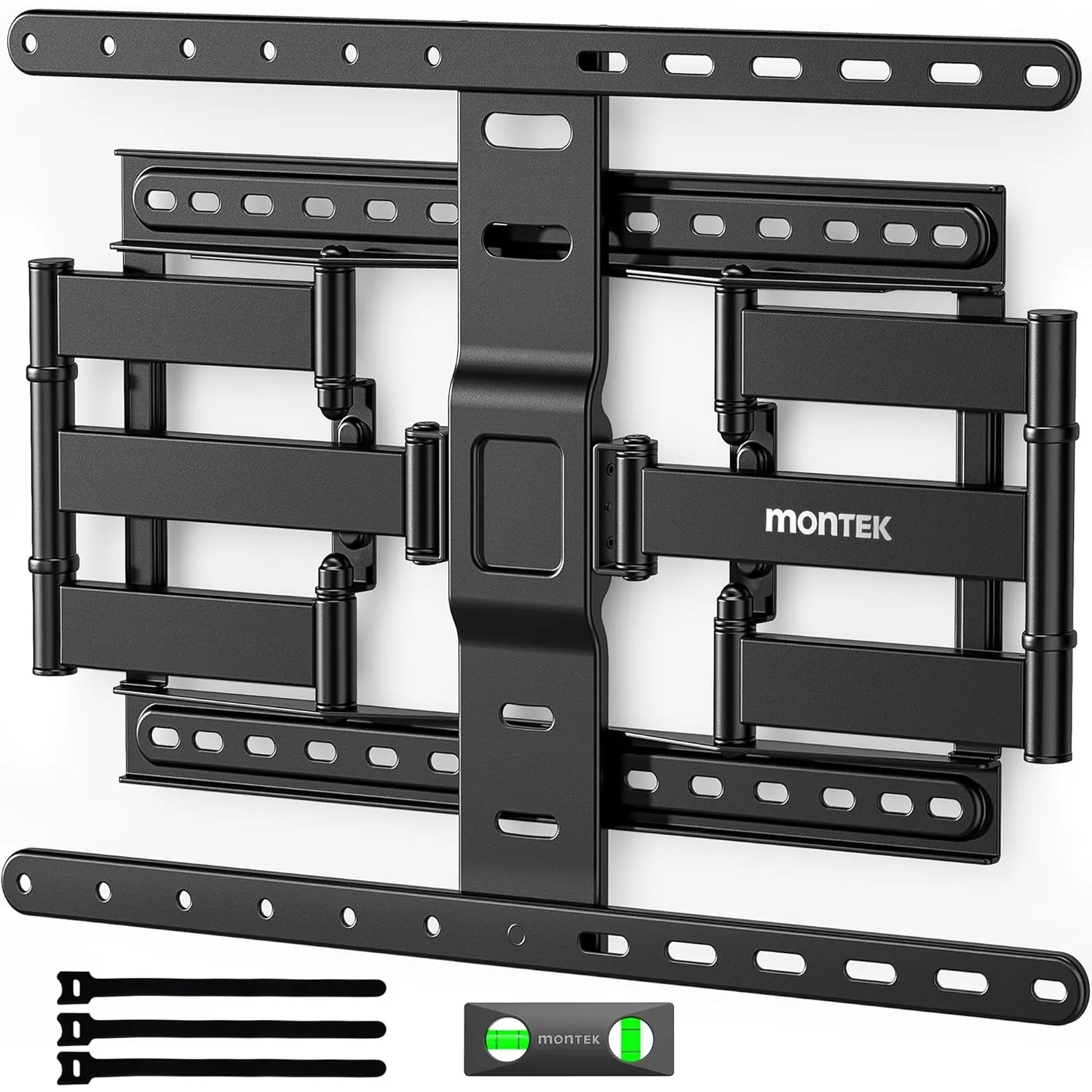 monTEK 1,1" Ultra Slim TV Wandhalterung für 43-90 Zoll Fernseher bis 60kg