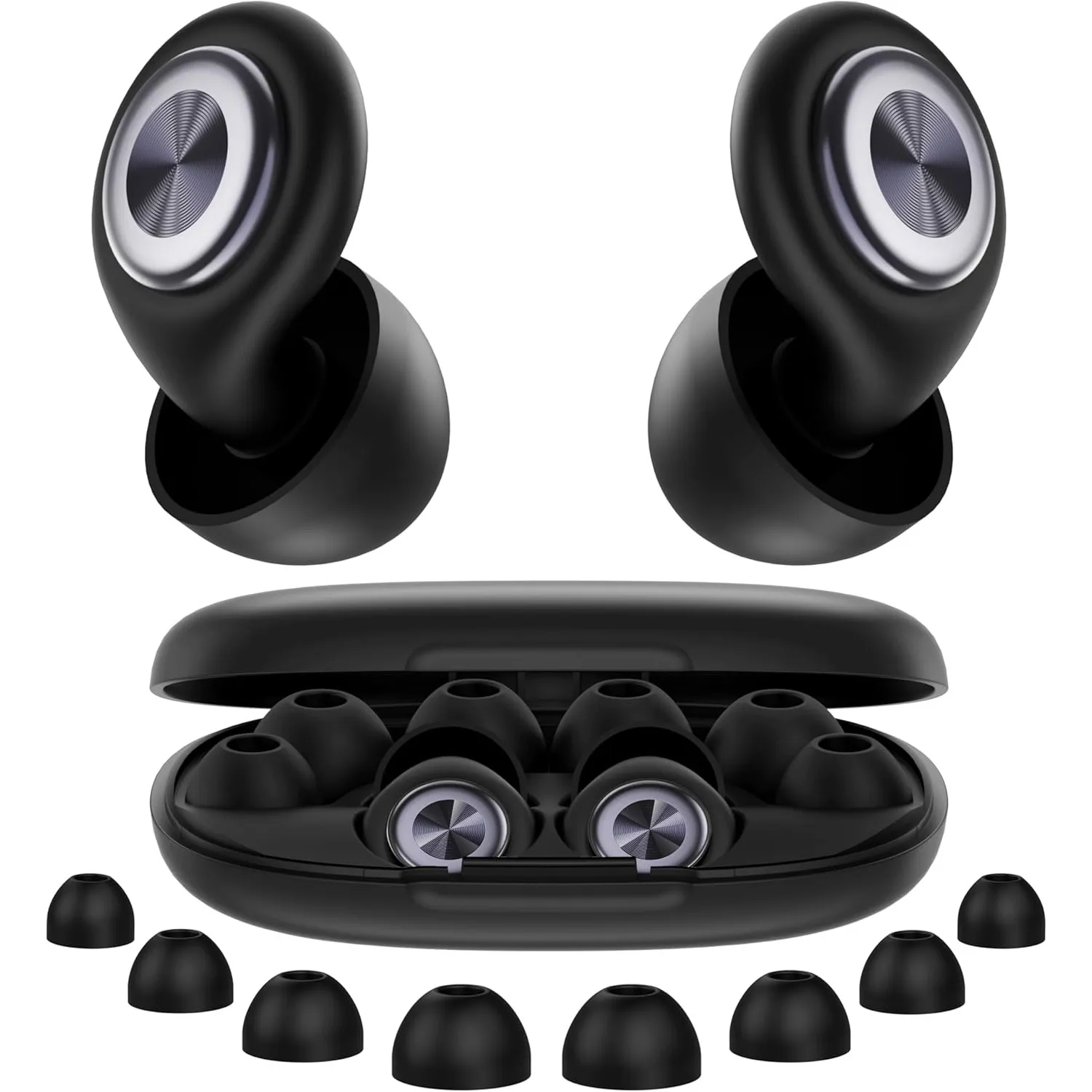 2026 Neu Ohrstöpsel zum Schlafen, 45dB Noise Cancelling Ohrstöpsel, 0 Druckgefühl, Weich und Wiederverwendbar Gehörschu…