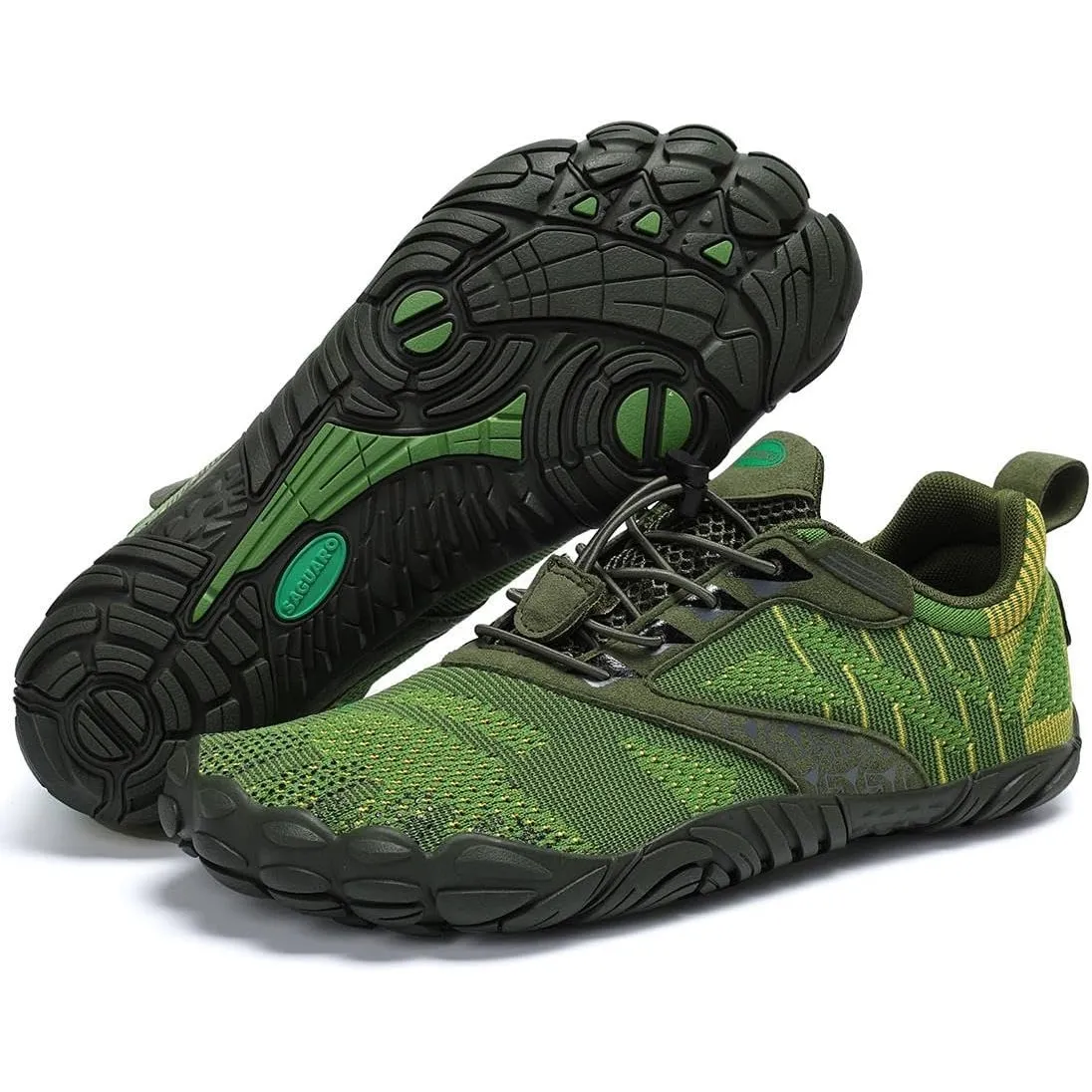 SAGUARO Unisex Barfußschuhe mit Breiter Zehenbox und Zero-Drop Solhe - Weich rutschfest Atmungsaktiv