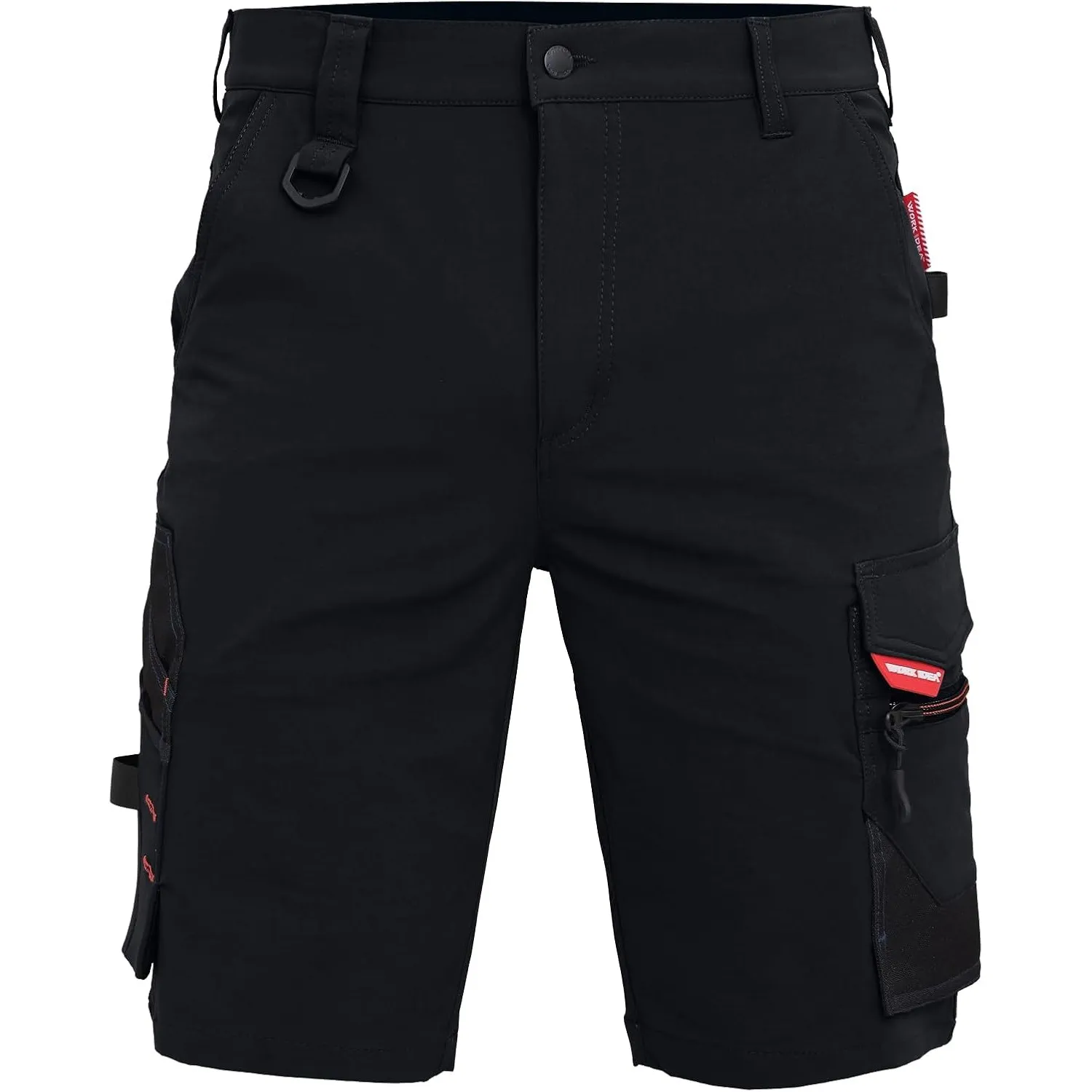 WORK IDEA Herren Slim-Fit Stretch Arbeitsshorts Strapazierfähige Eleganz für höchsten