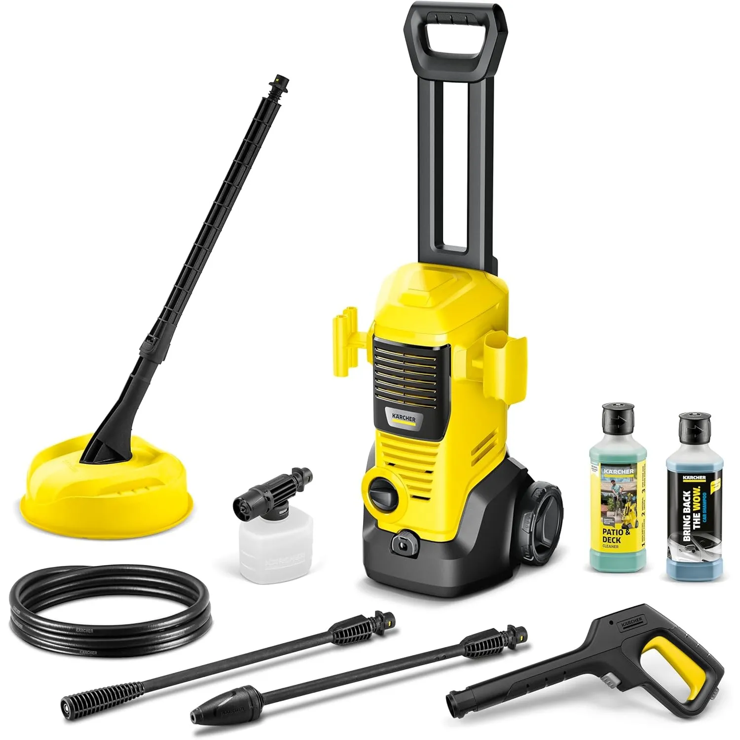 Kärcher Hochdruckreiniger K 2 Premium FJ Home, Druck: max. 110 bar, Fördermenge: 360 l/h, Flächenleistung: 20 m²/h, Gew…