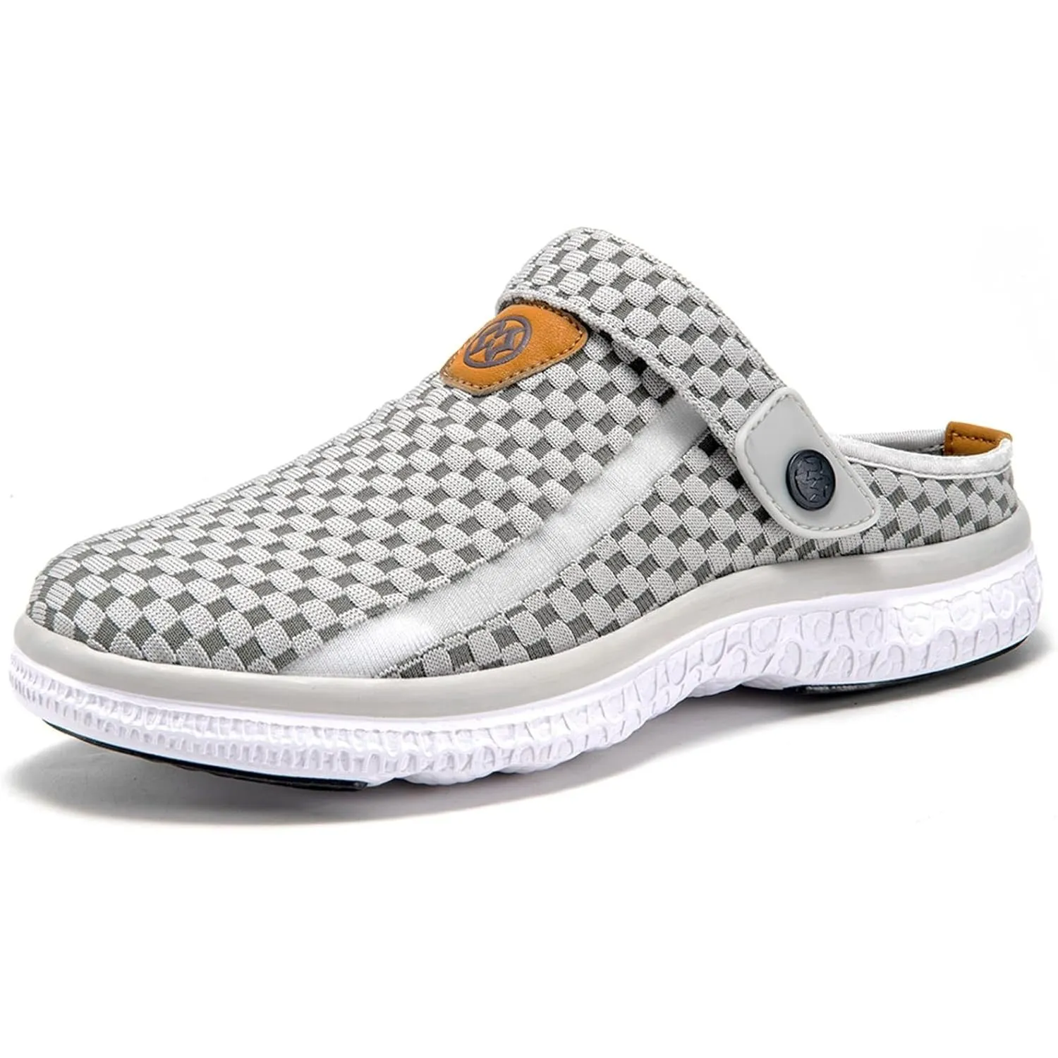 Sisttke Clogs Hausschuhe Herren Damen Pantoletten Gartenschuhe Sommer | Atmungsaktiv, Rutschfest, Bequeme, Leicht, Mesh…