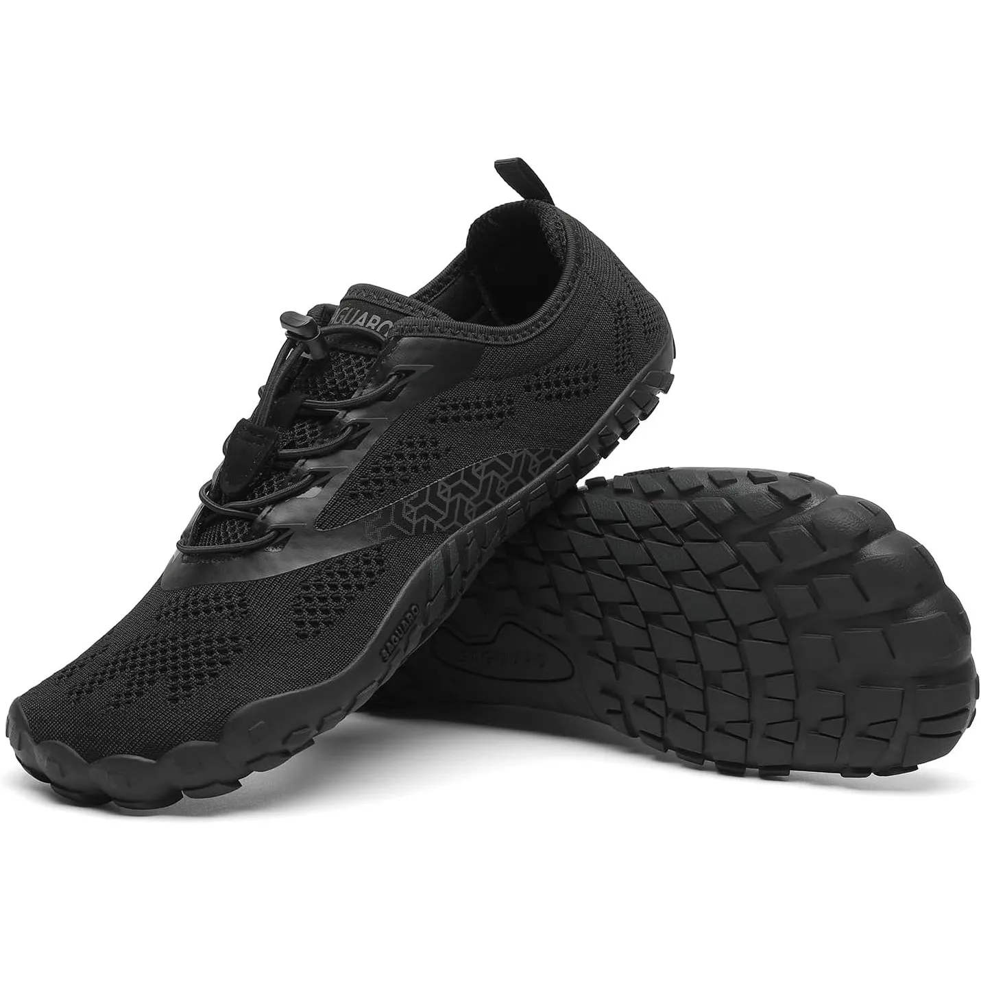 SAGUARO Unisex Barfußschuhe Outdoor Barfuss Traillaufschuhe Zehenschuhe mit Zero-Drop Solhe Gr.36-48