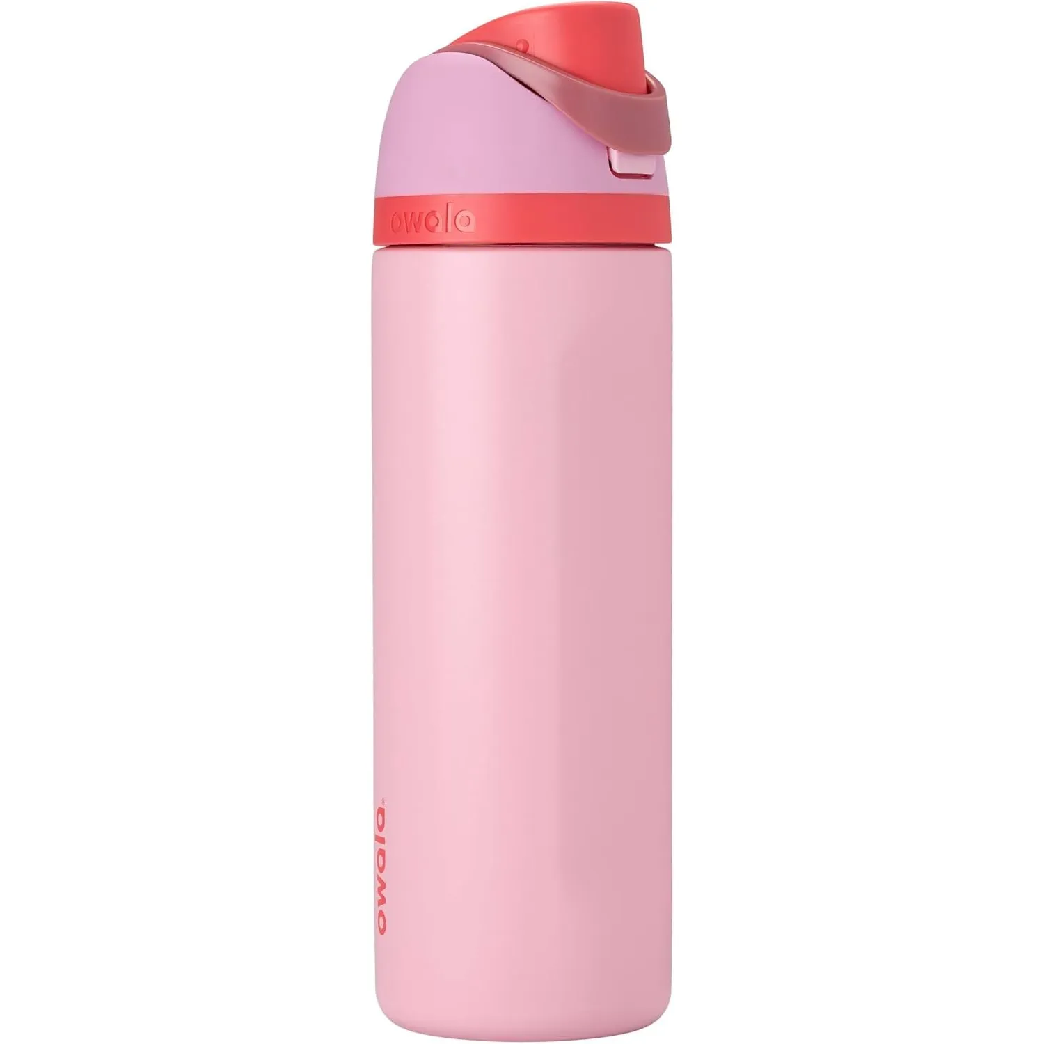Owala FreeSip Isolierte Edelstahl-Trinkflasche, 710ml, Angel Food Cake