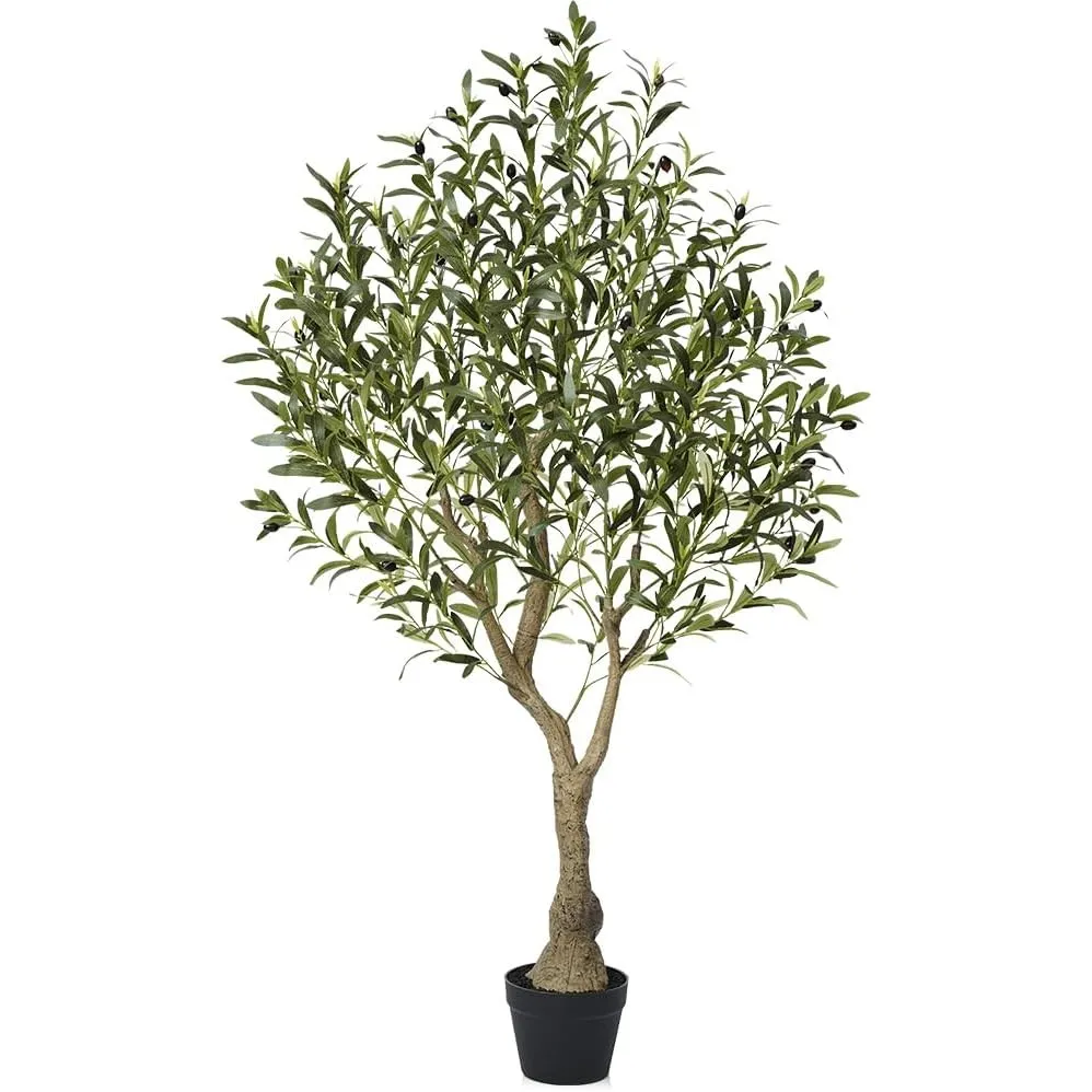 VeriNatural Olivenbaum Künstlich 150cm, UV-beständige Kunstpflanze