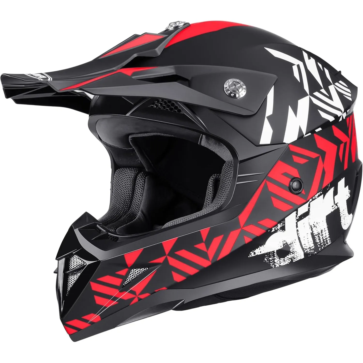 YEMA YM-915 Fullface Motocross Helm und Enduro Helm, EIN ECE 22.06 geprüfter Motorradhelm für Offroad und ATV mit Belüf…