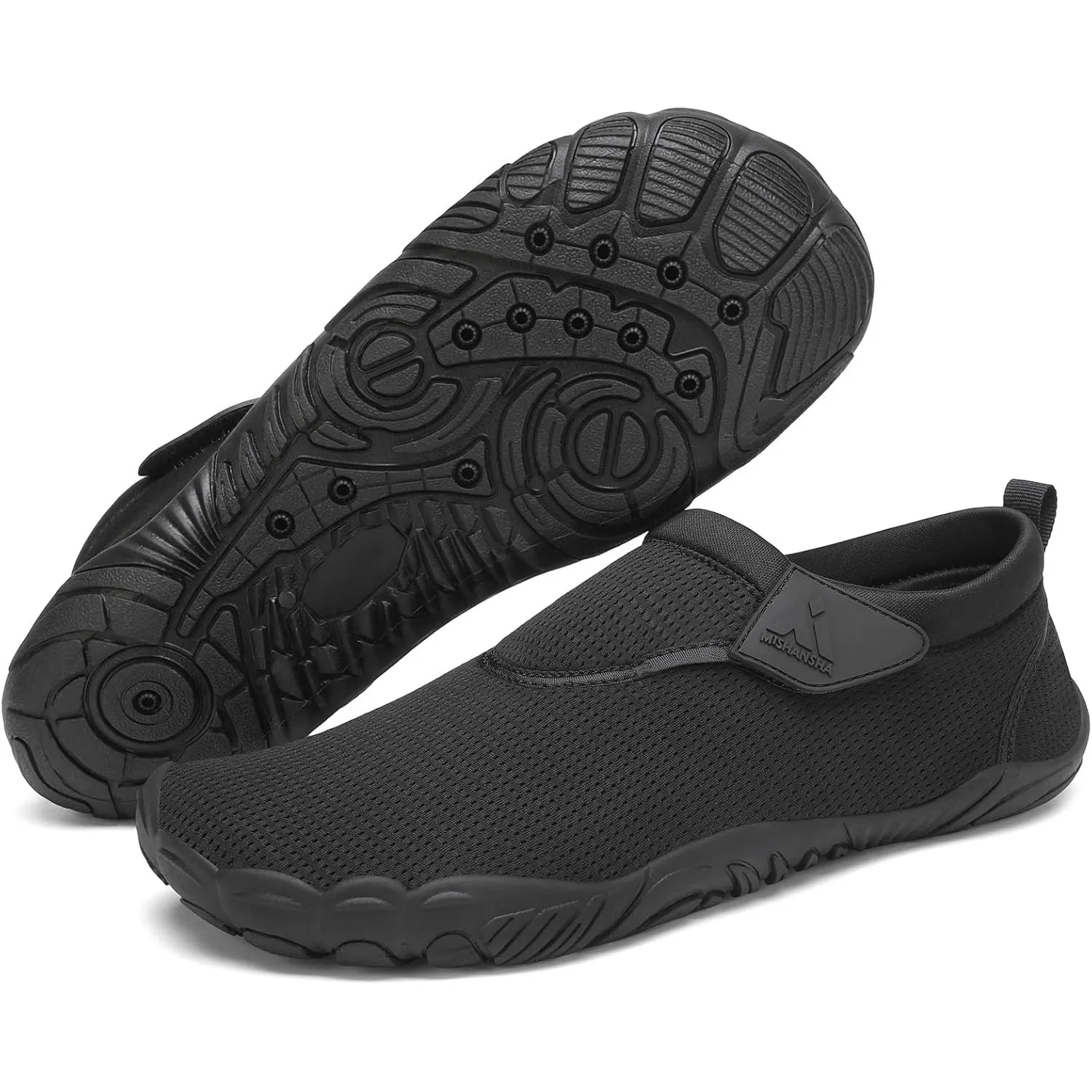 Mishansha Badeschuhe für Herren Damen Unisex Bequeme Atmungsaktive Aquaschuhe für Outdoor und Wassersport EU 36-46