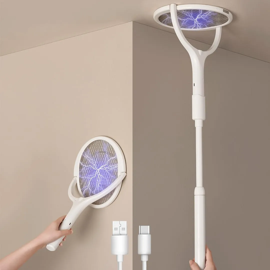 GeckoMan Elektrische Fliegenklatsche Elektrische Extra Stark Fly Trap