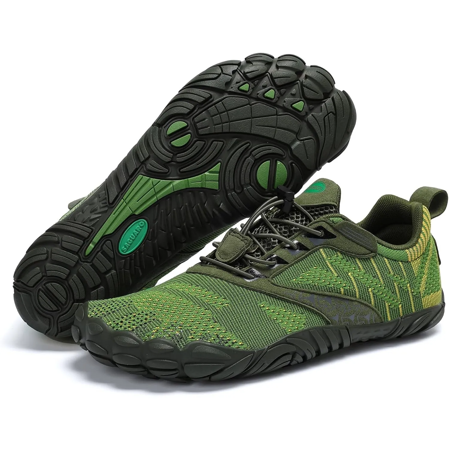 SAGUARO Knit Barfußschuhe rutschfest Barfuss Schuhe Damen Herren Mit Zero-Drop Solhe Gr.36-48