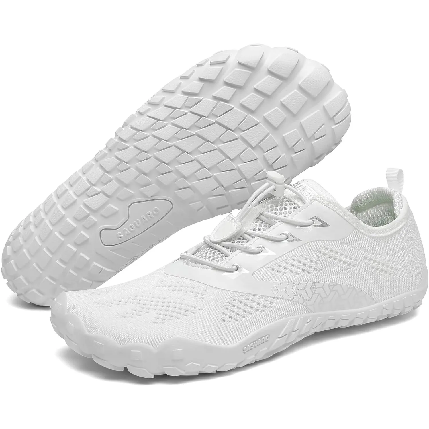 SAGUARO Knit Barfußschuhe rutschfest Barfuss Schuhe Damen Herren Mit Zero-Drop Solhe Gr.36-48
