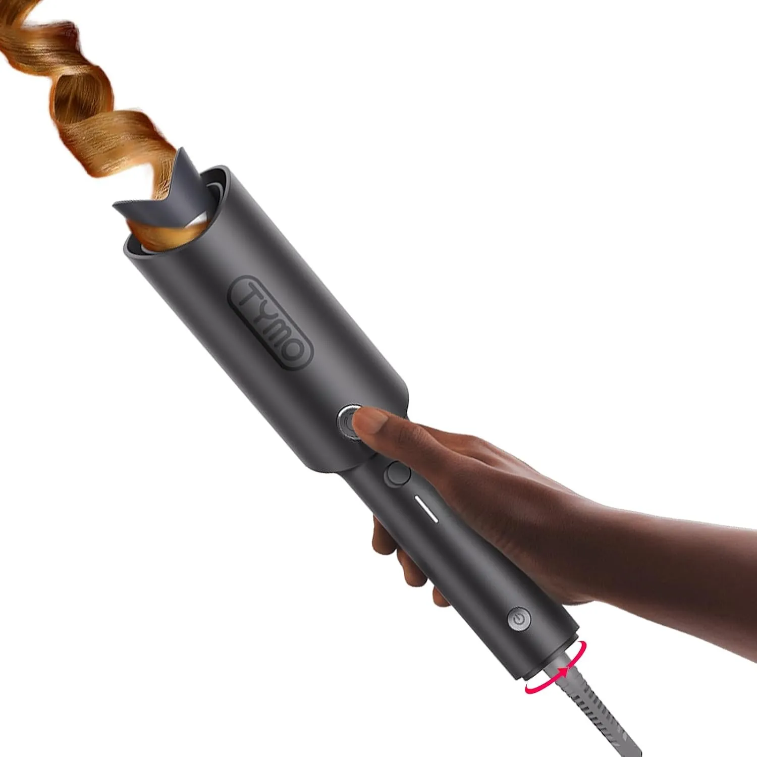 TYMO CURLPRO Lockenstab Automatisch - Hitzeschutz Beach Waves Lockenstäbe 32mm mit 3 Temperaturstufen, 160-210℃, Automa…