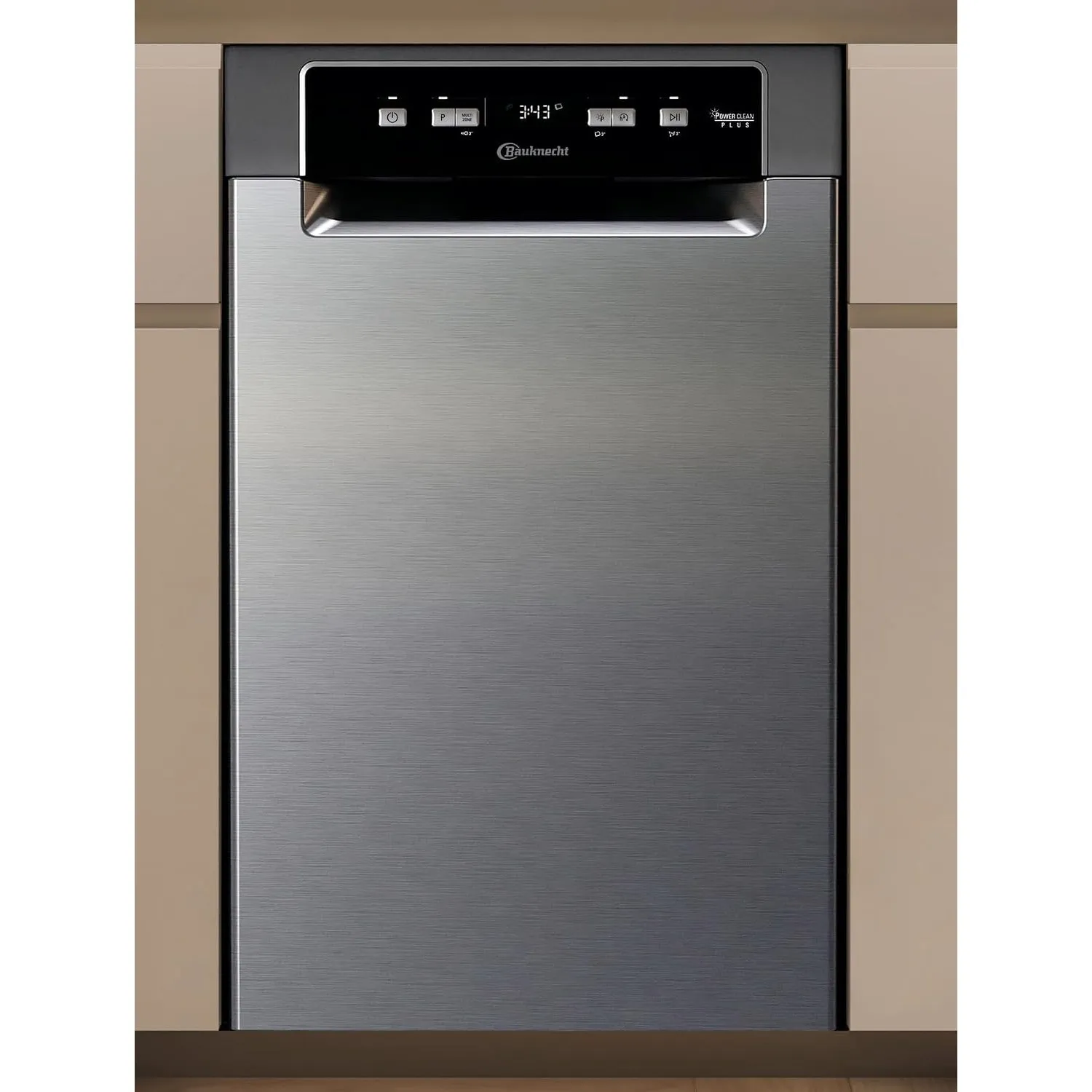 Bauknecht BK6UC11BS7A0X Unterbau-Geschirrspüler 45 cm, 11 Maßgedecke, 45 cm