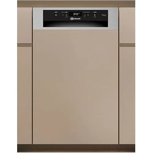 Bauknecht BK6PC11BS7A0 Geschirrspüler teilintegriert 45 cm, 11 Maßgedecke, 45 cm