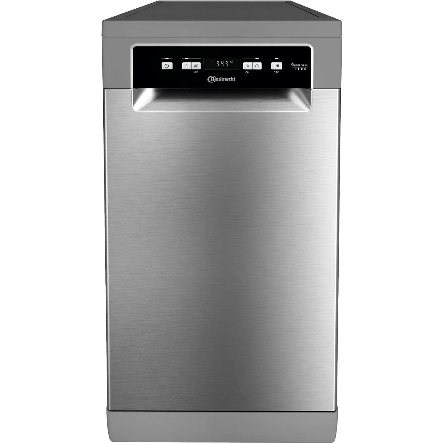 Bauknecht BK6FC11BS7A0X Geschirrspüler freistehend 45 cm, 11 Maßgedecke, 45 cm