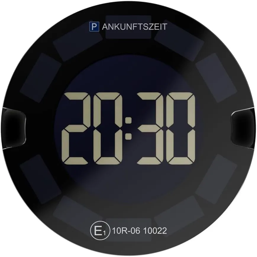OOONO P-DISC 3 - Elektronische Parkscheibe Solar mit Zulassung fürs Auto - Automatische Digitale Parkscheibe Elektrisch…