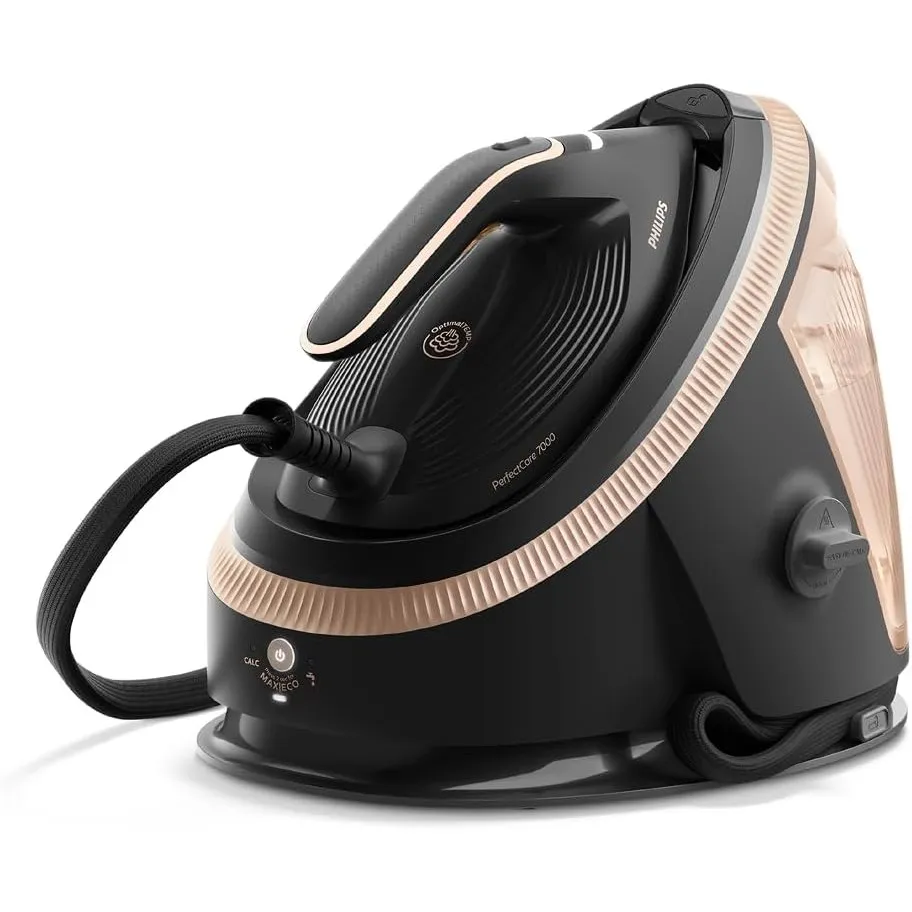 Philips Dampfbügelstation PerfectCare 7000 Serie, Schwarz, 3120 W